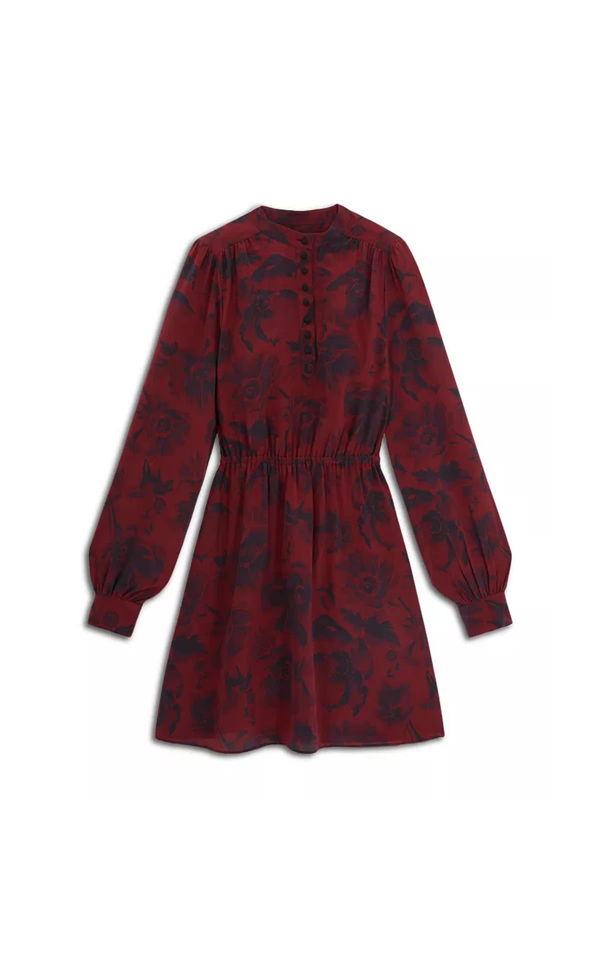 Red printed dress the kooples outlet madrid las rozas village