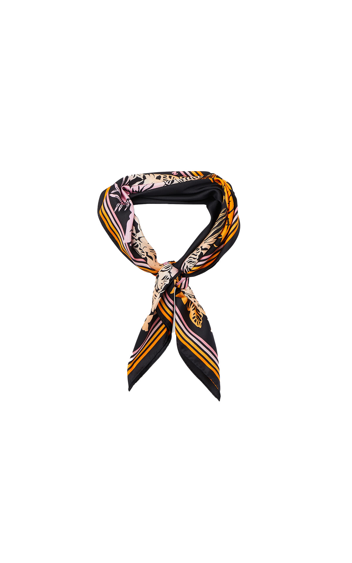 Printed neck scarf Sandro outlet madrid las rozas village