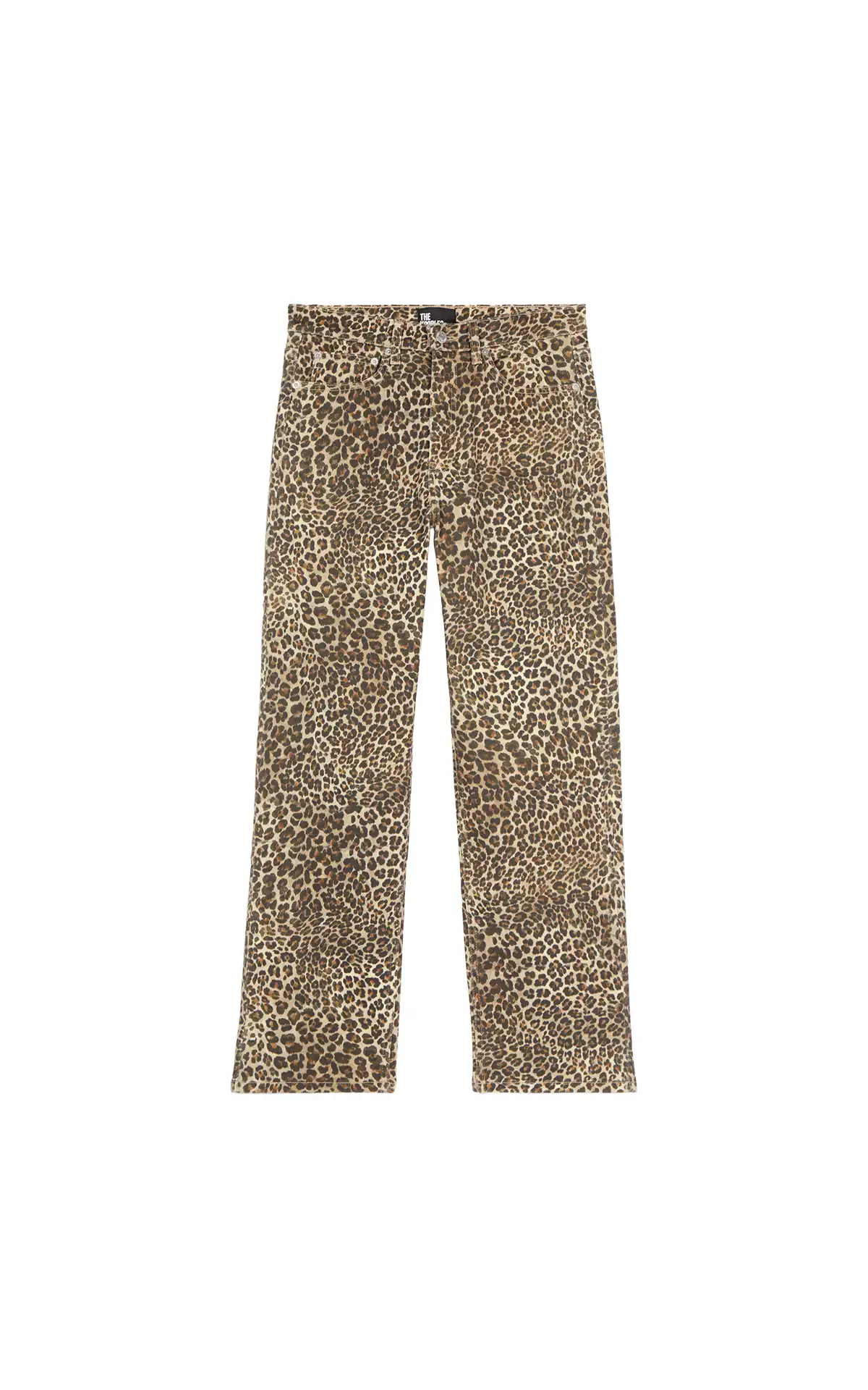 The Kooples Leopard print boyfriend jeans La Vallée Village