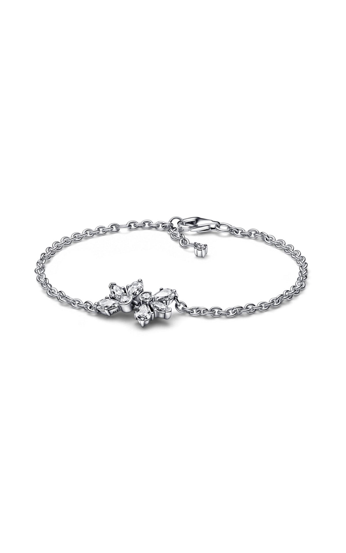Pandora Sparkling Herbarium Cluster Chain Bracelet from Bicester Village