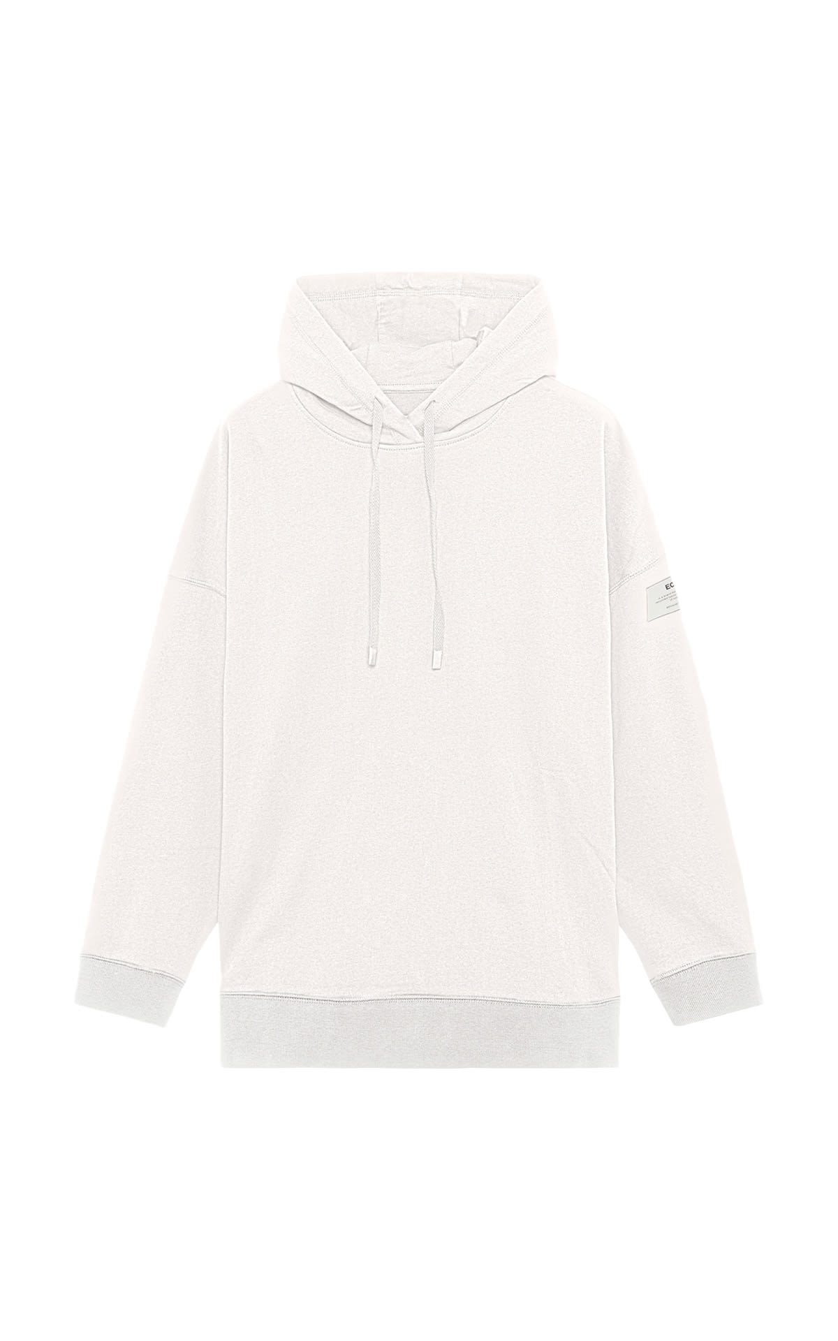 White hooded sweatshirt Ecoalf