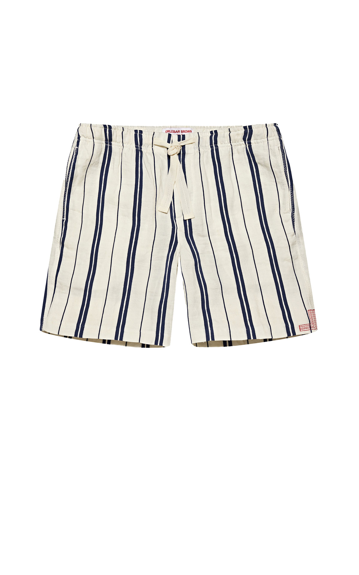 Orlebar Brown Alex short ribbon strp azul/cashew from Bicester Village