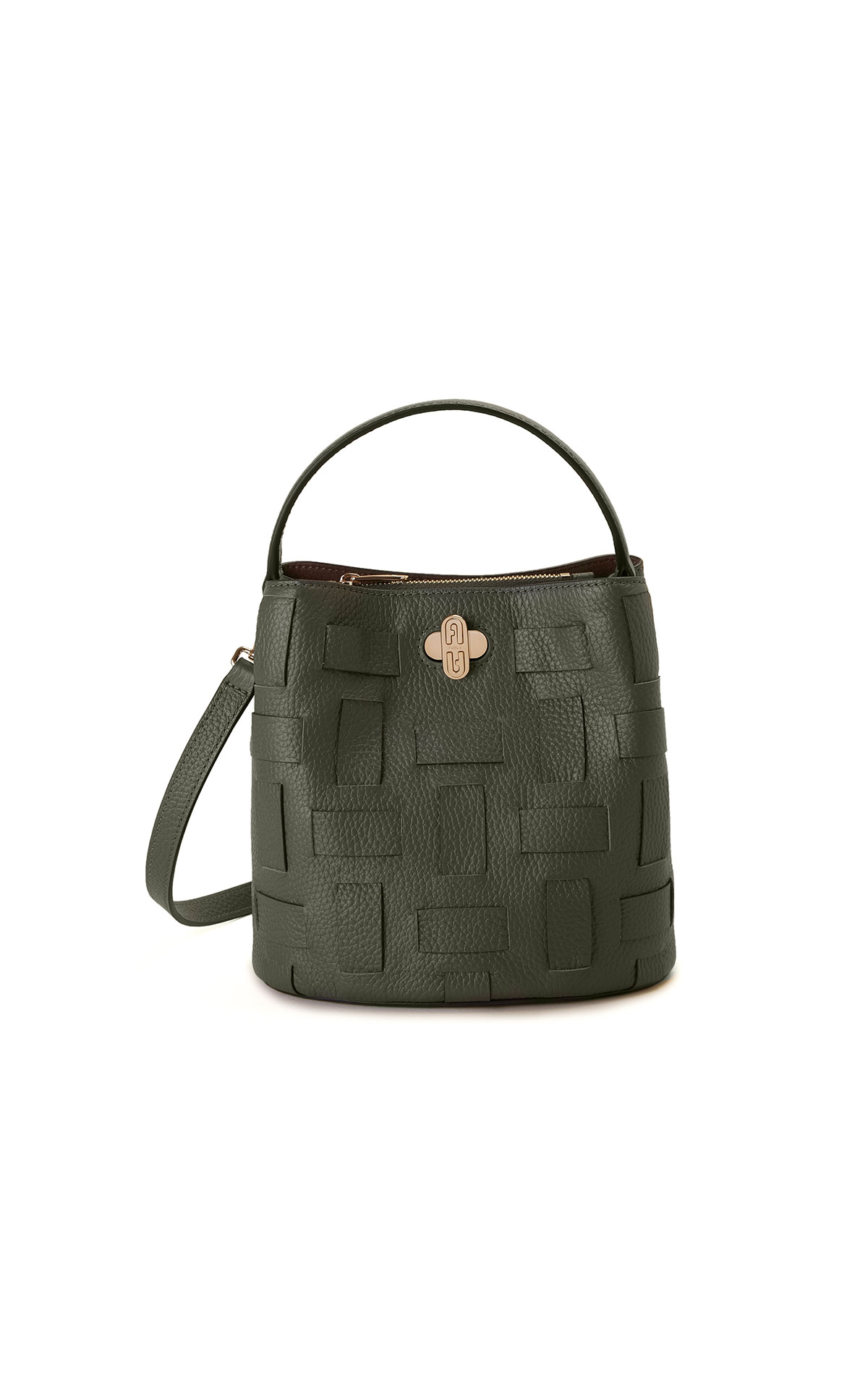 Green bucket bag Furla