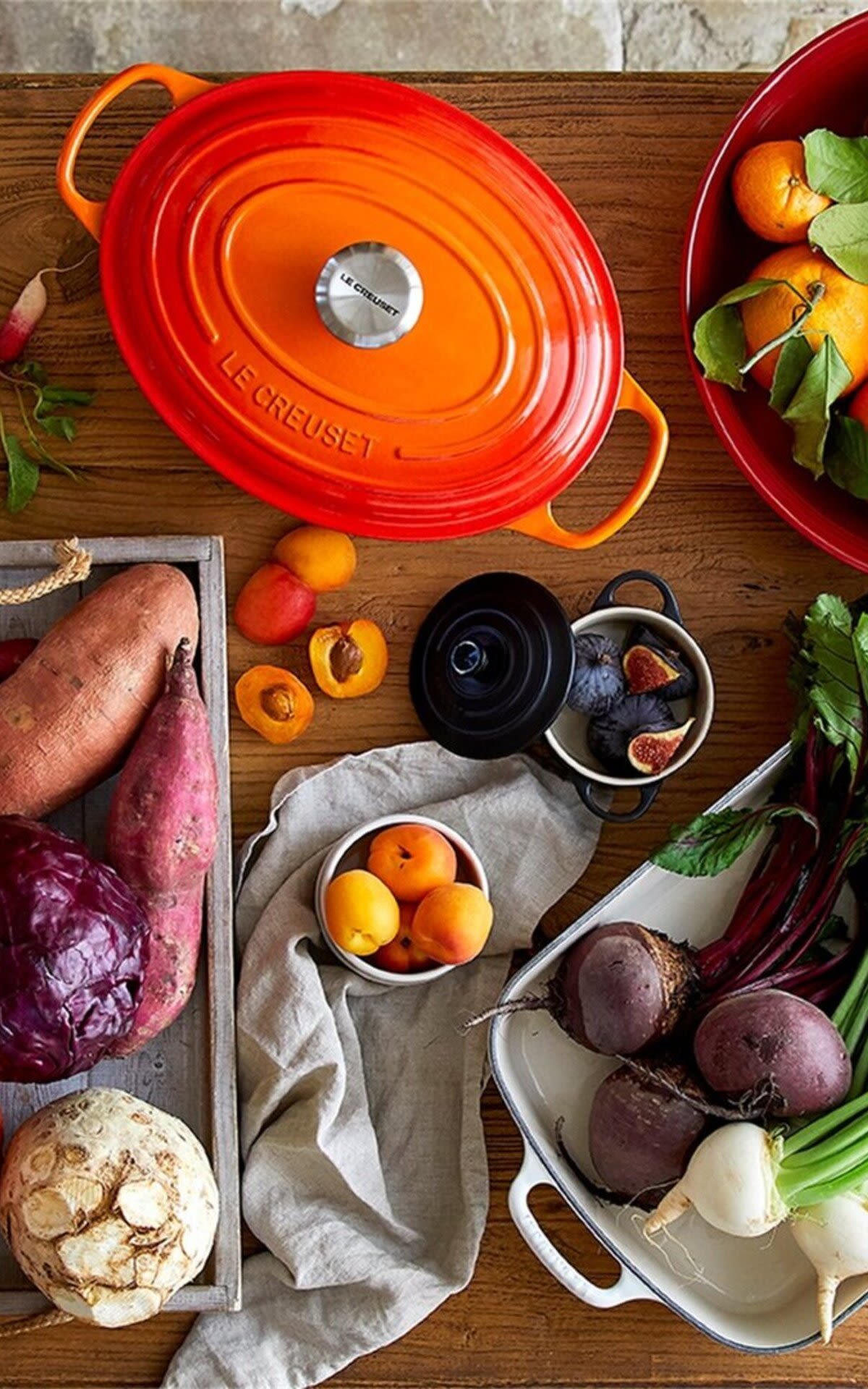 Le Creuset cocottes