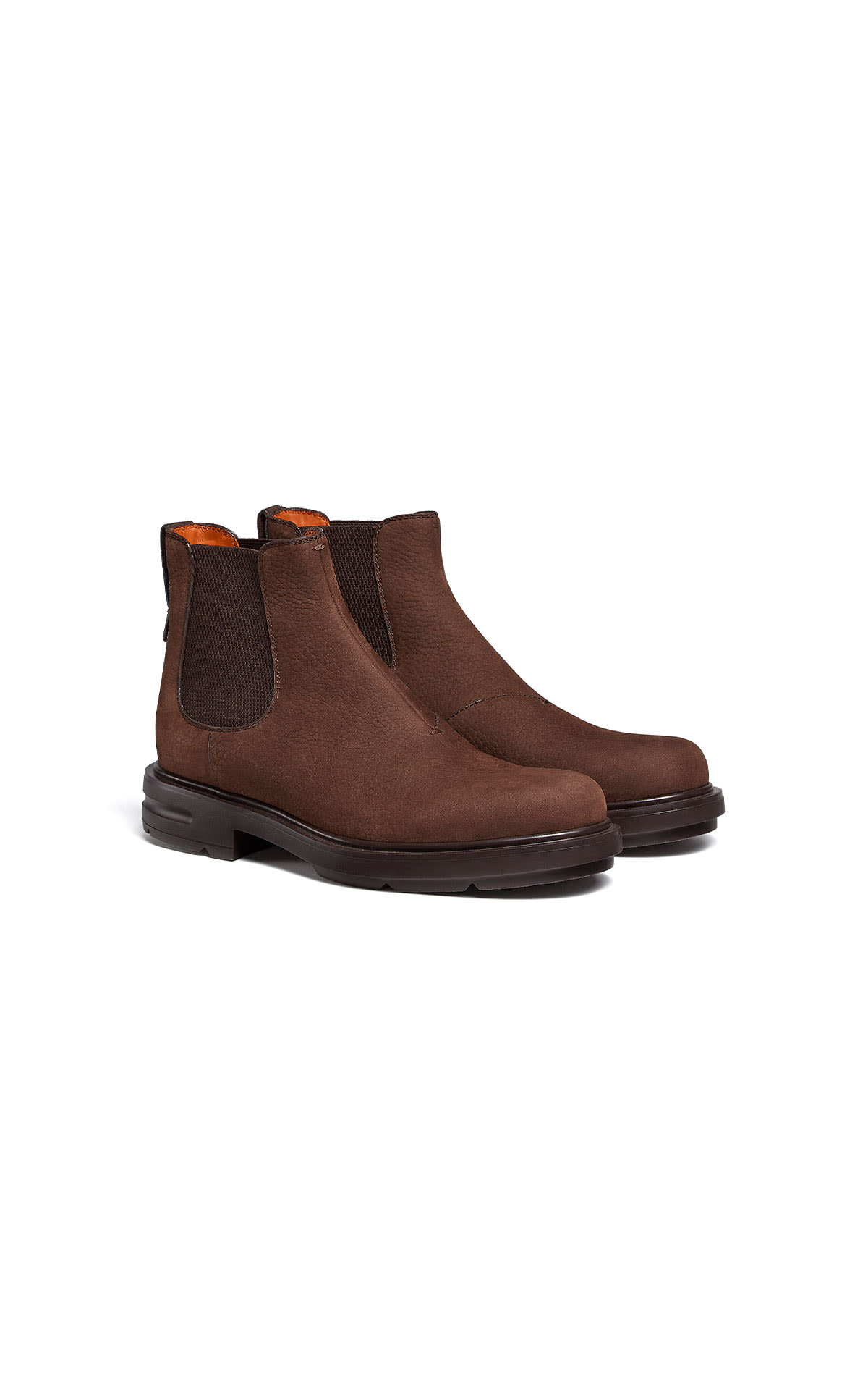 Stivaletti marroni Zegna