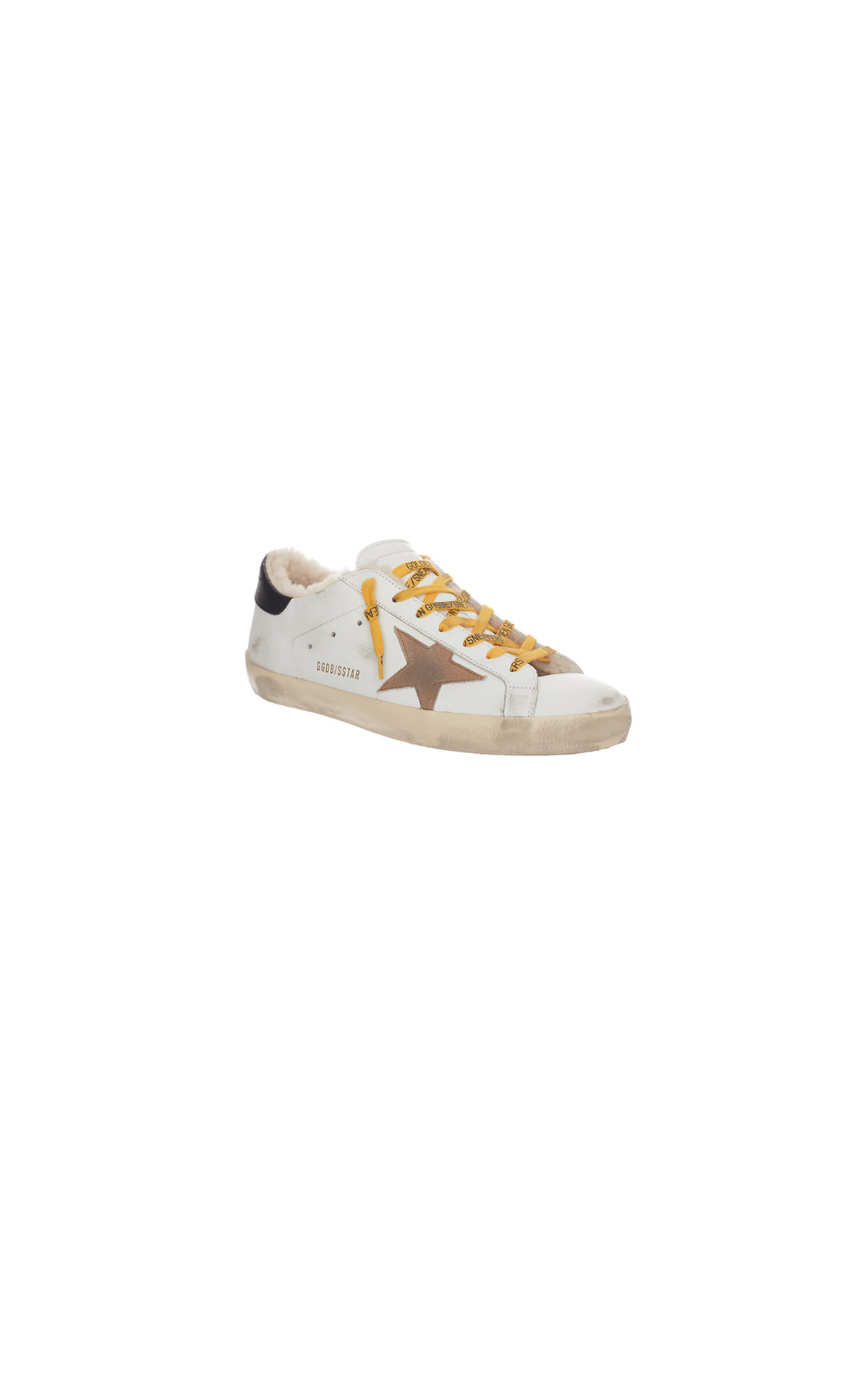 Golden Goose Super star classic sneakers with shearling lining from Bicester Village