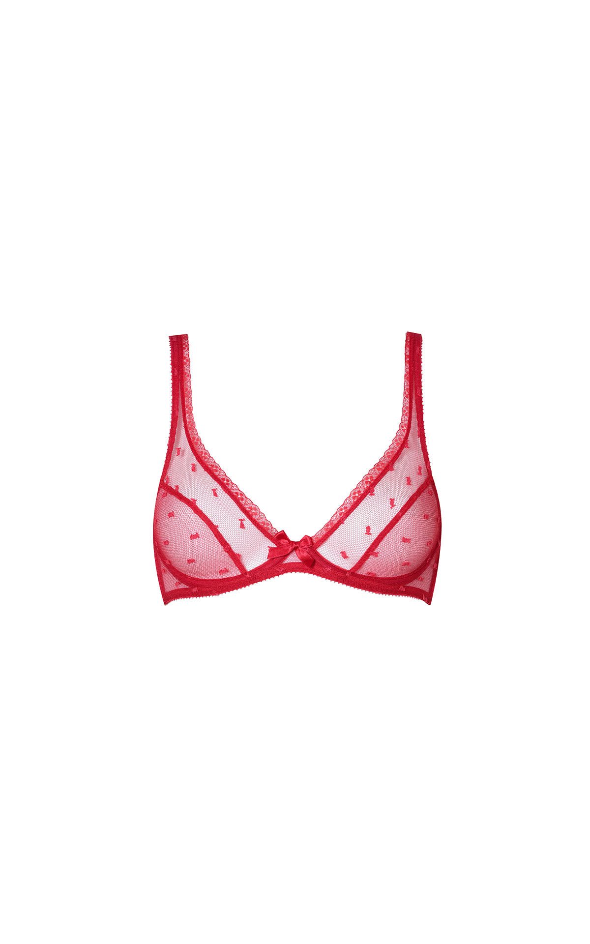 Agent Provocateur Madelina bra red from Bicester Village