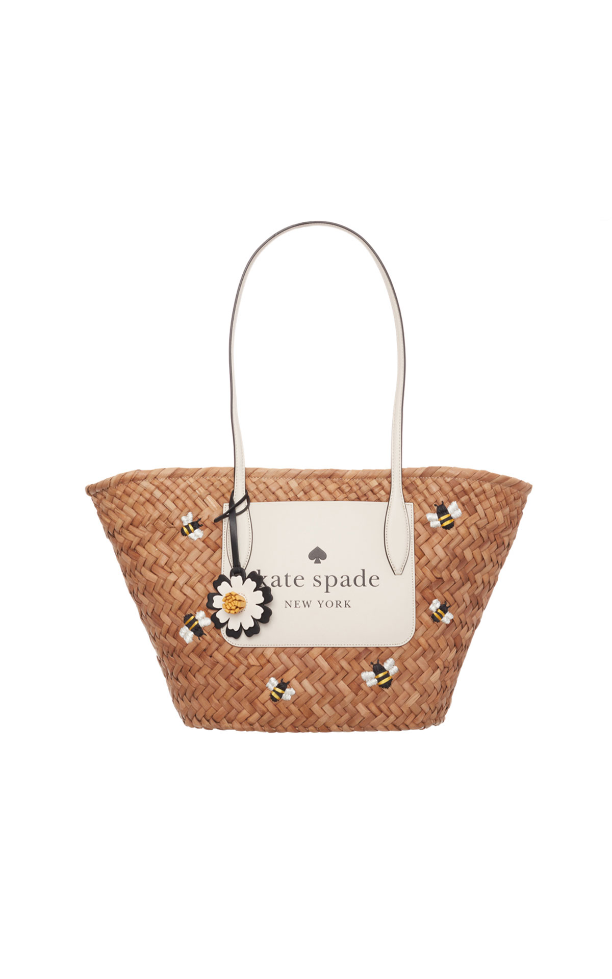 kate spade new york Wicker tote bag from Bicester Village