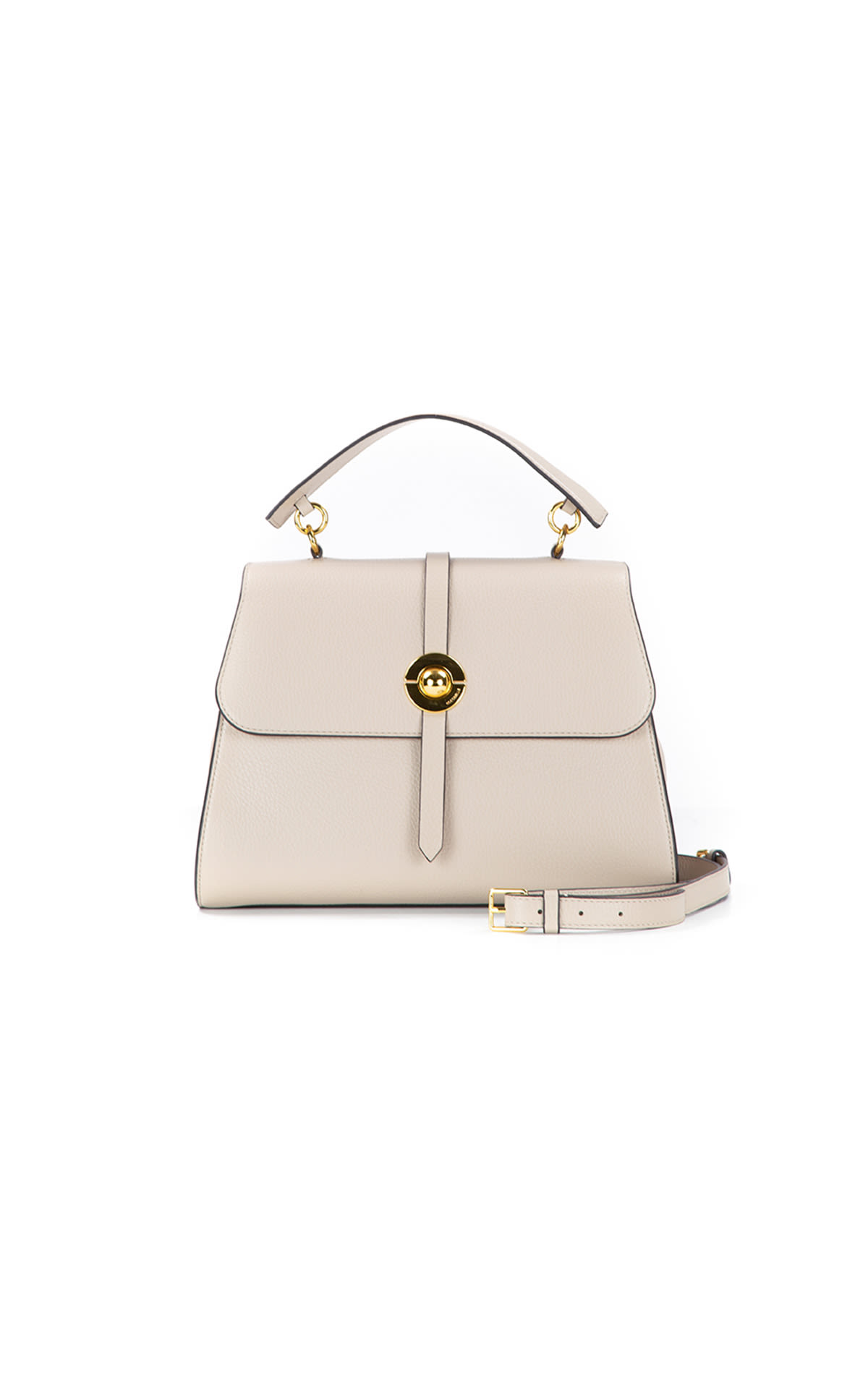 Coccinelle Shoulder bag in white leather