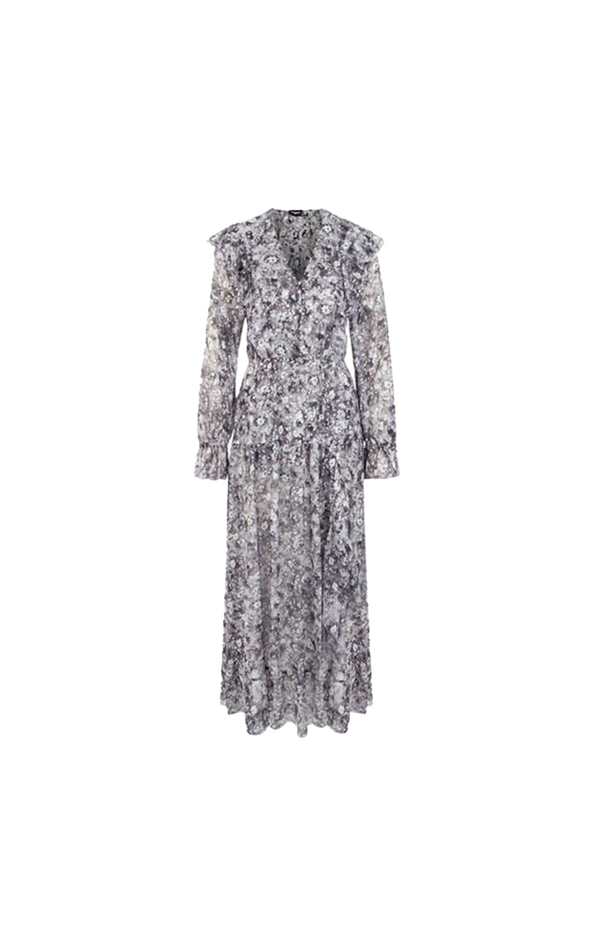 The Kooples Long space flower dress from Bicester Village
