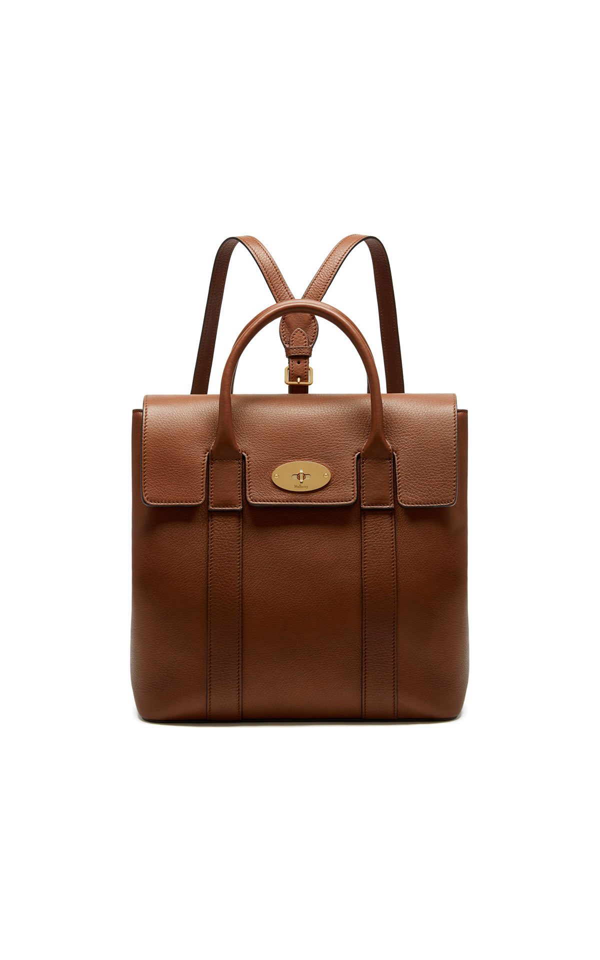 Mulberry Bayswater backpack classic grain from Bicester Village