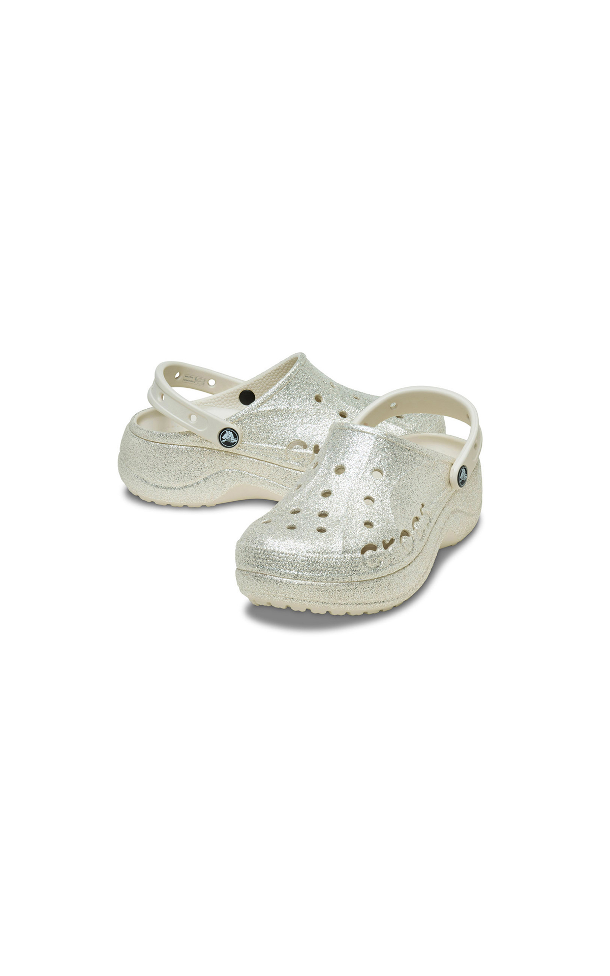 Crocs Baya Platform Glitter