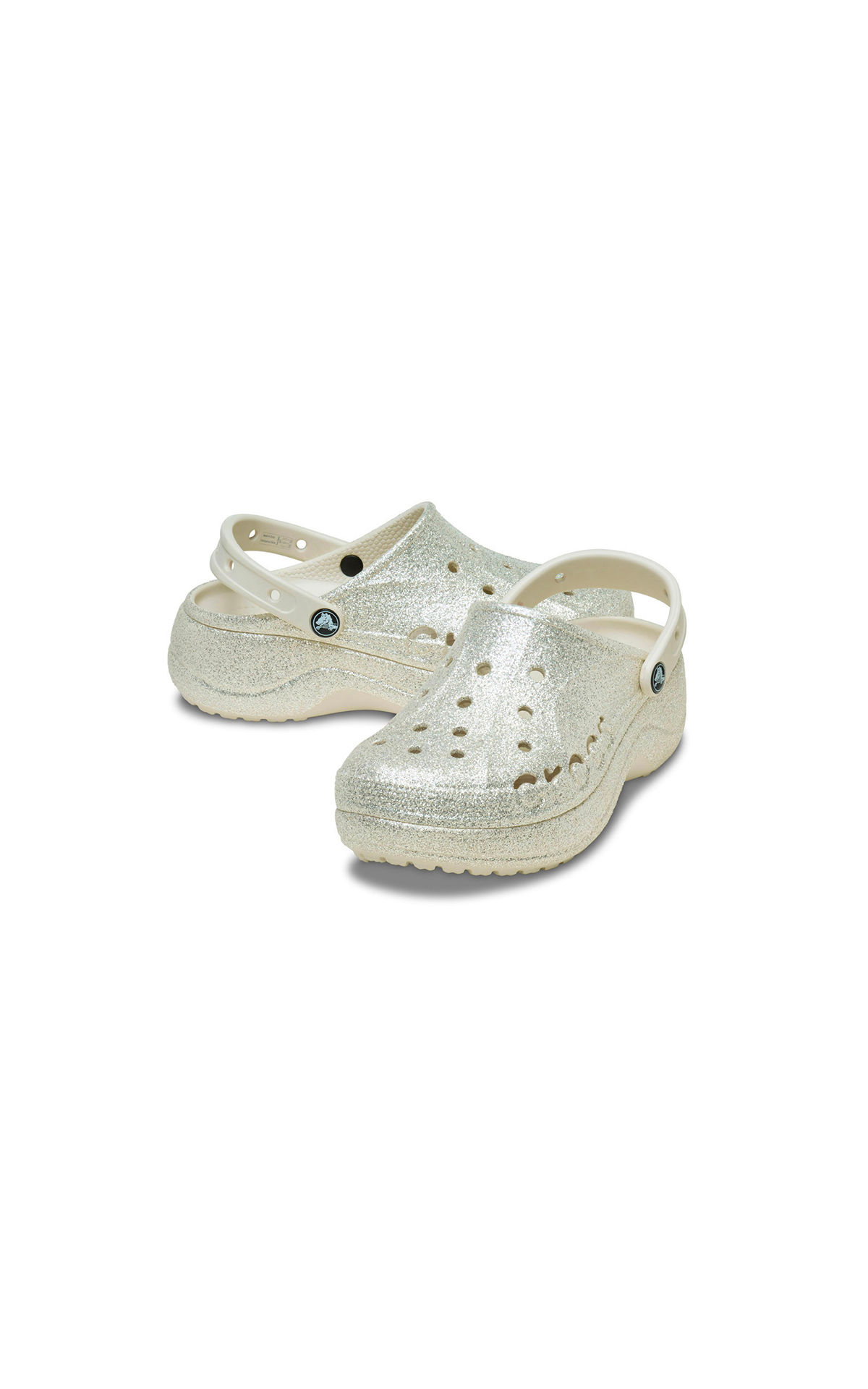Crocs Baya Platform Glitter