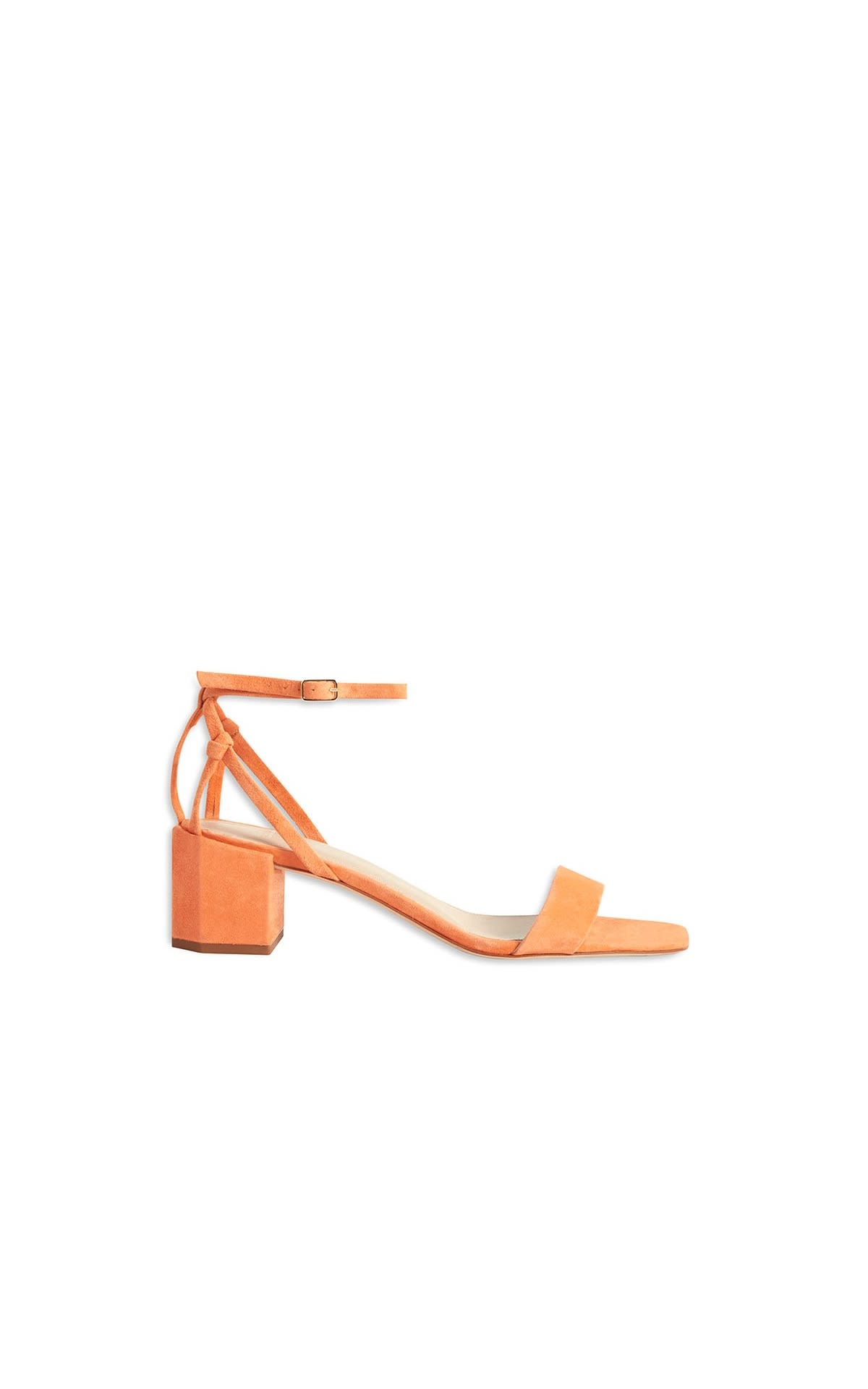 Orange sandal with mini heel Claudie Pierlot