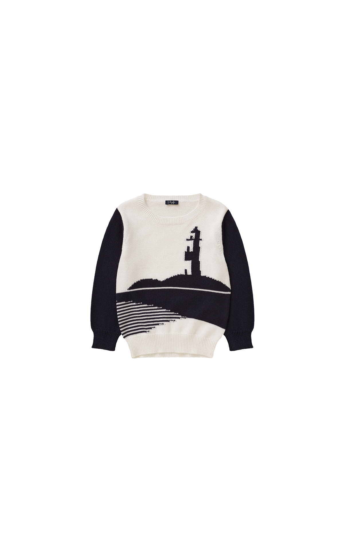 IL Gufo two-tone sweater