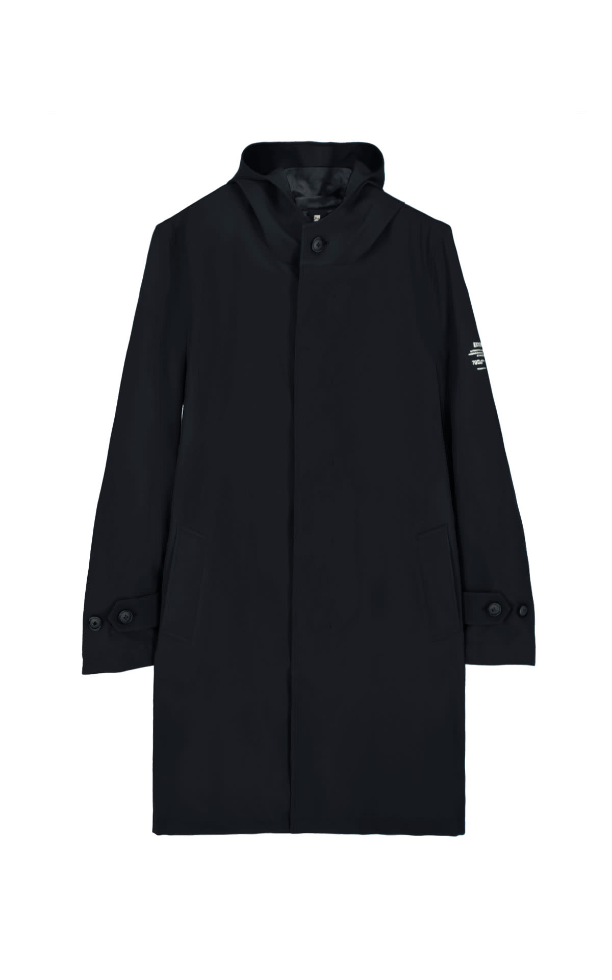 Abrigo Trench largo hombre Ecoalf