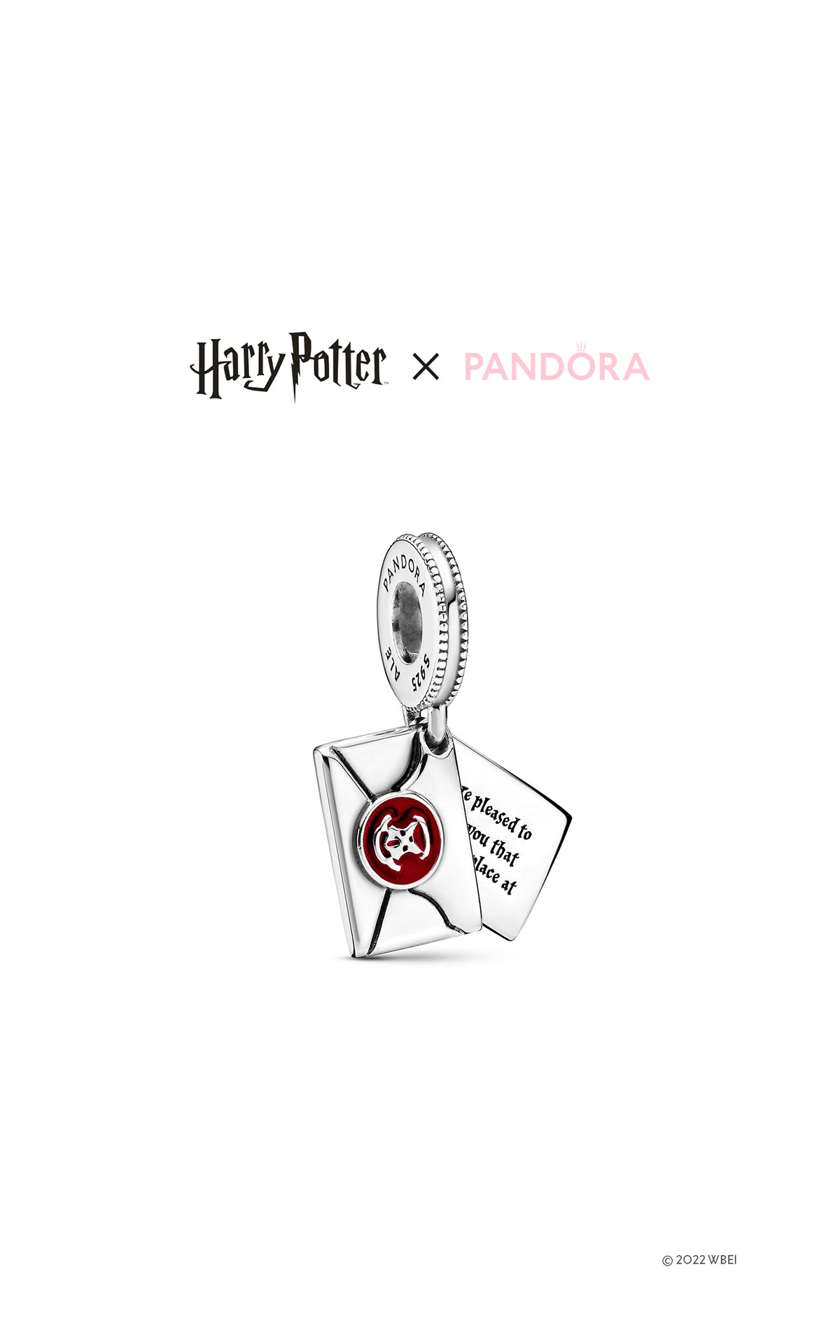 Pandora Harry Potter letter from Bicester Village