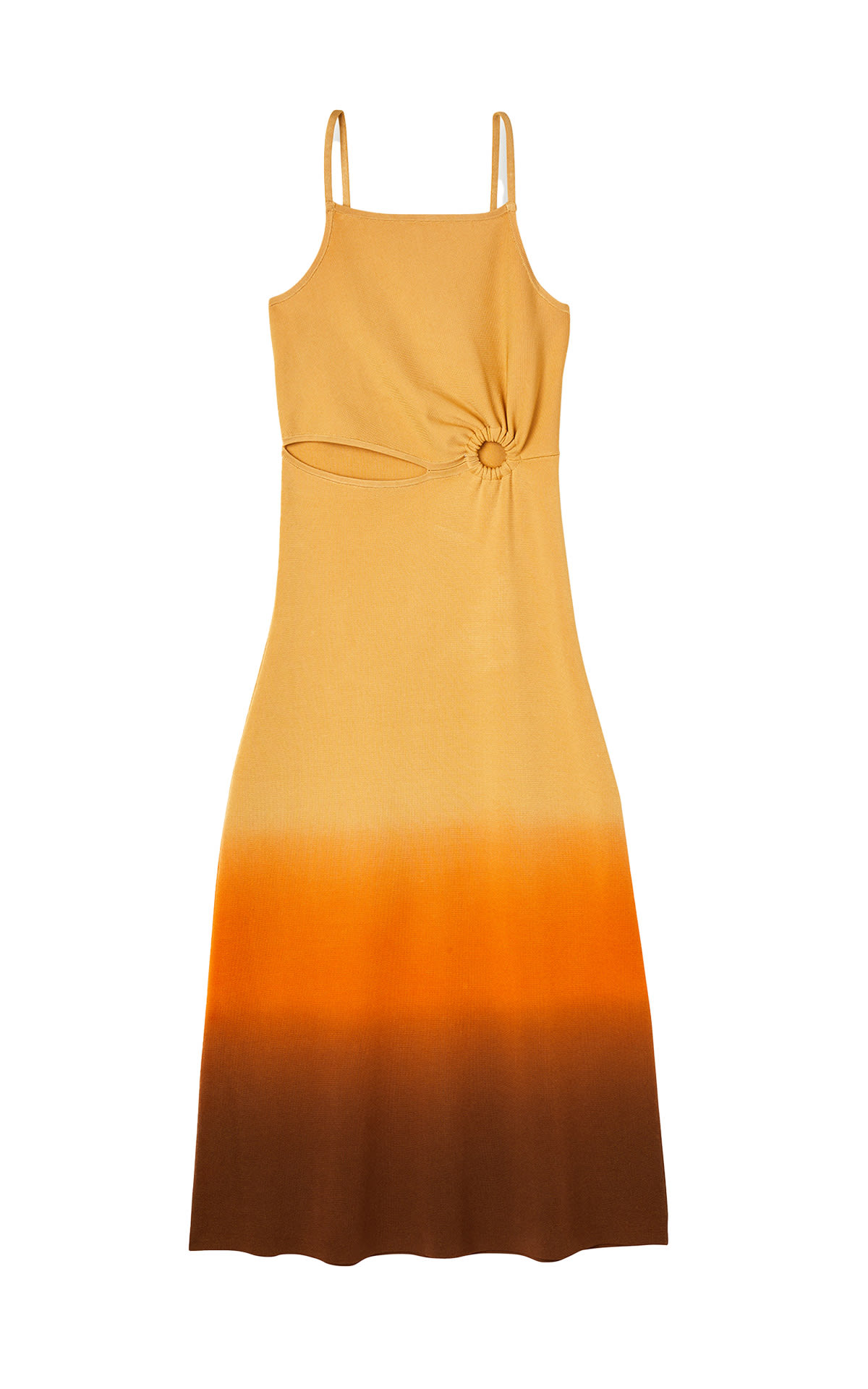 Strappy dress with gradient colors Sandro