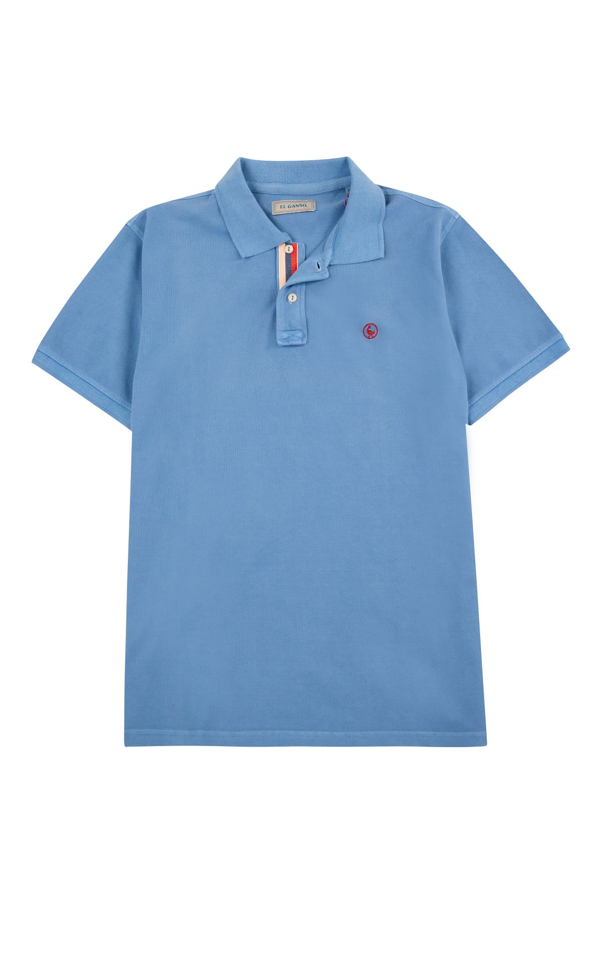 Blue polo shirt for men from El Ganso