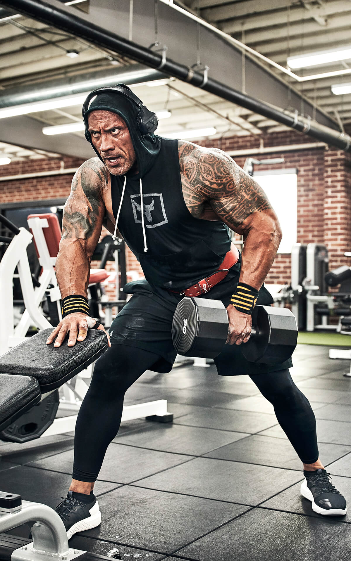 the rock workout wear