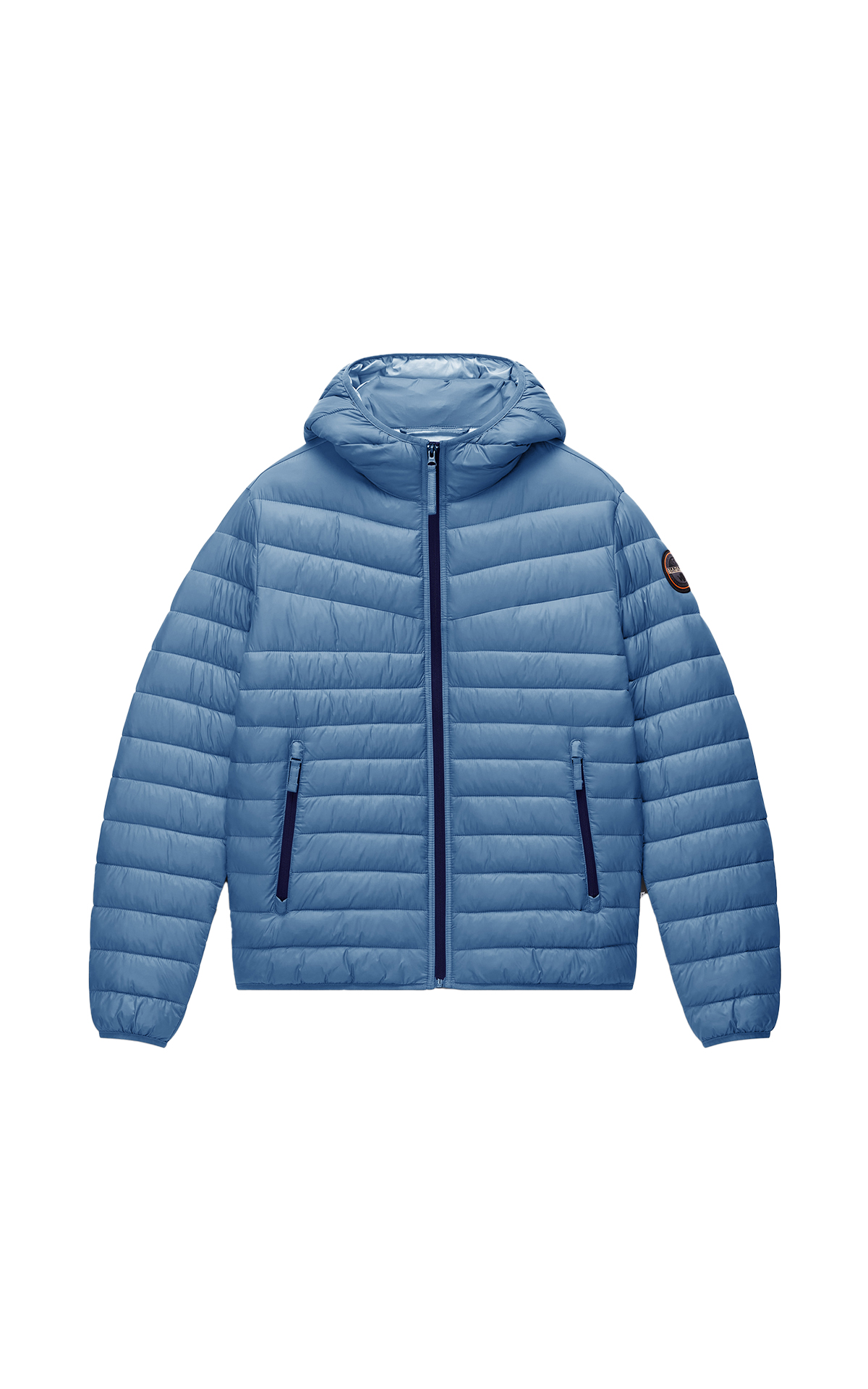 Napapijri light blue down jacket