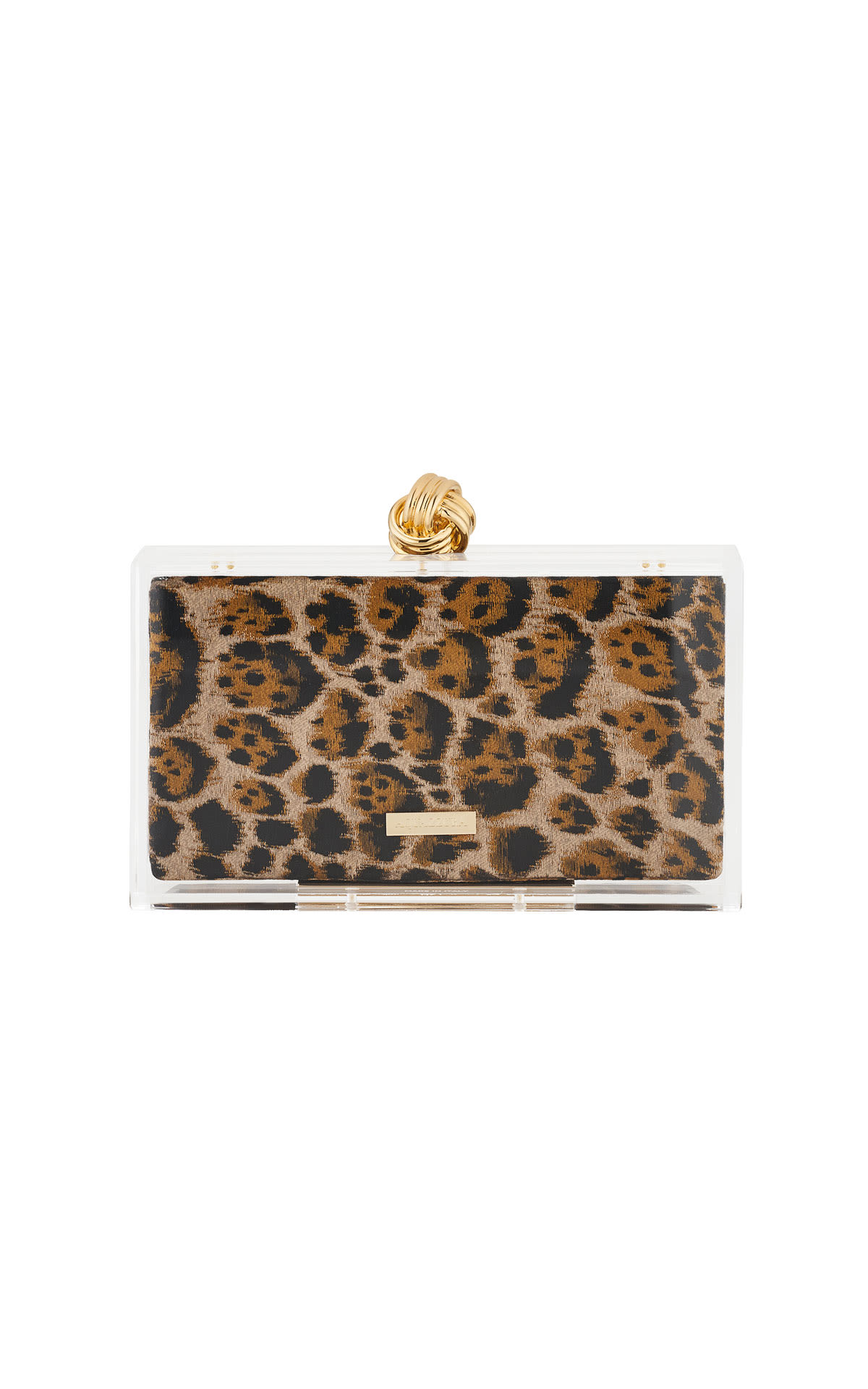 Aquazzura Darling clutch caramel from Bicester Village