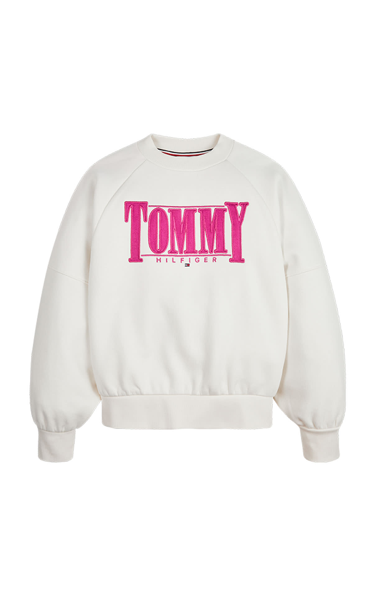 white sweatshirt Tommy Hilfiger