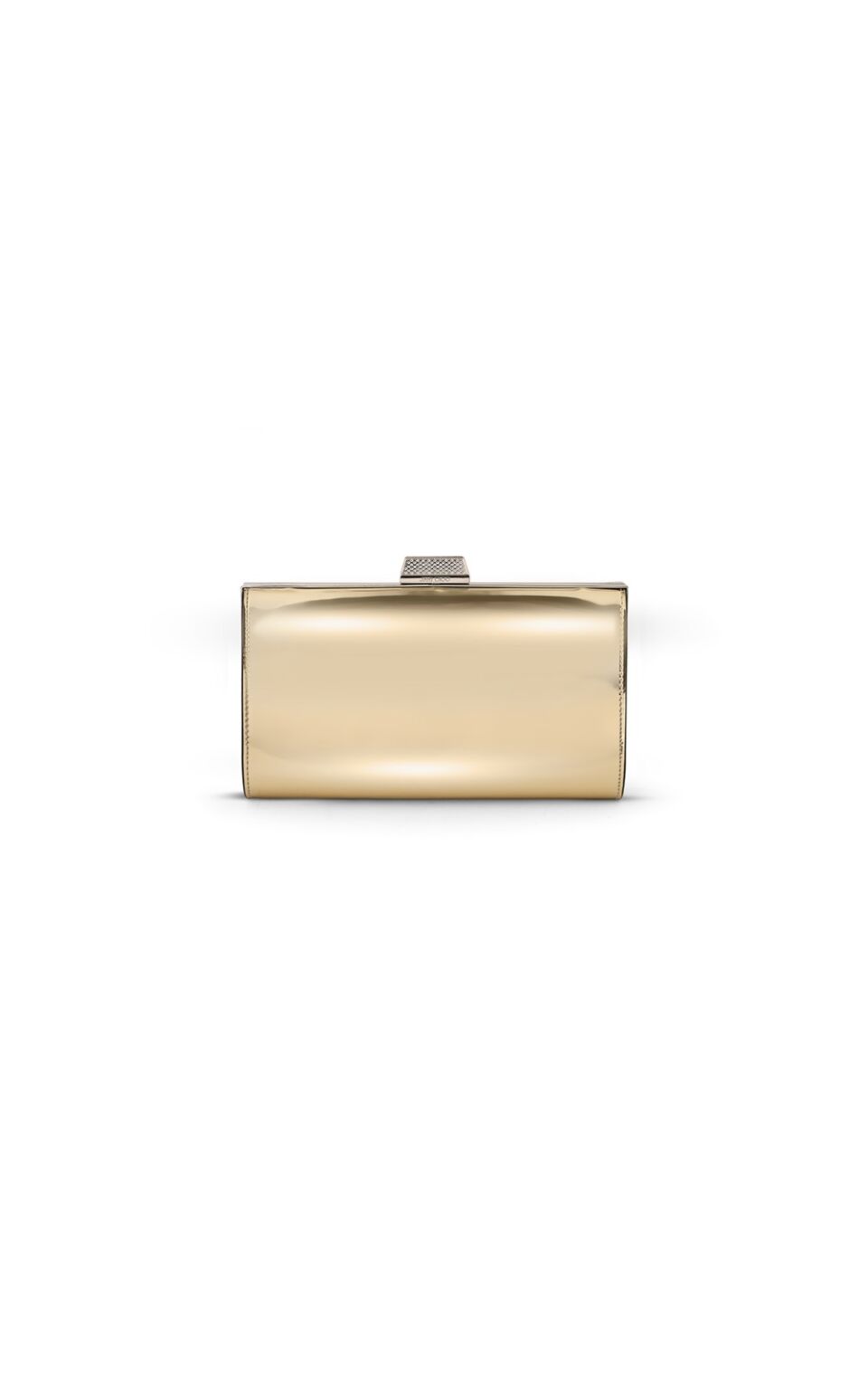 Jimmy Choo gold clutch bag