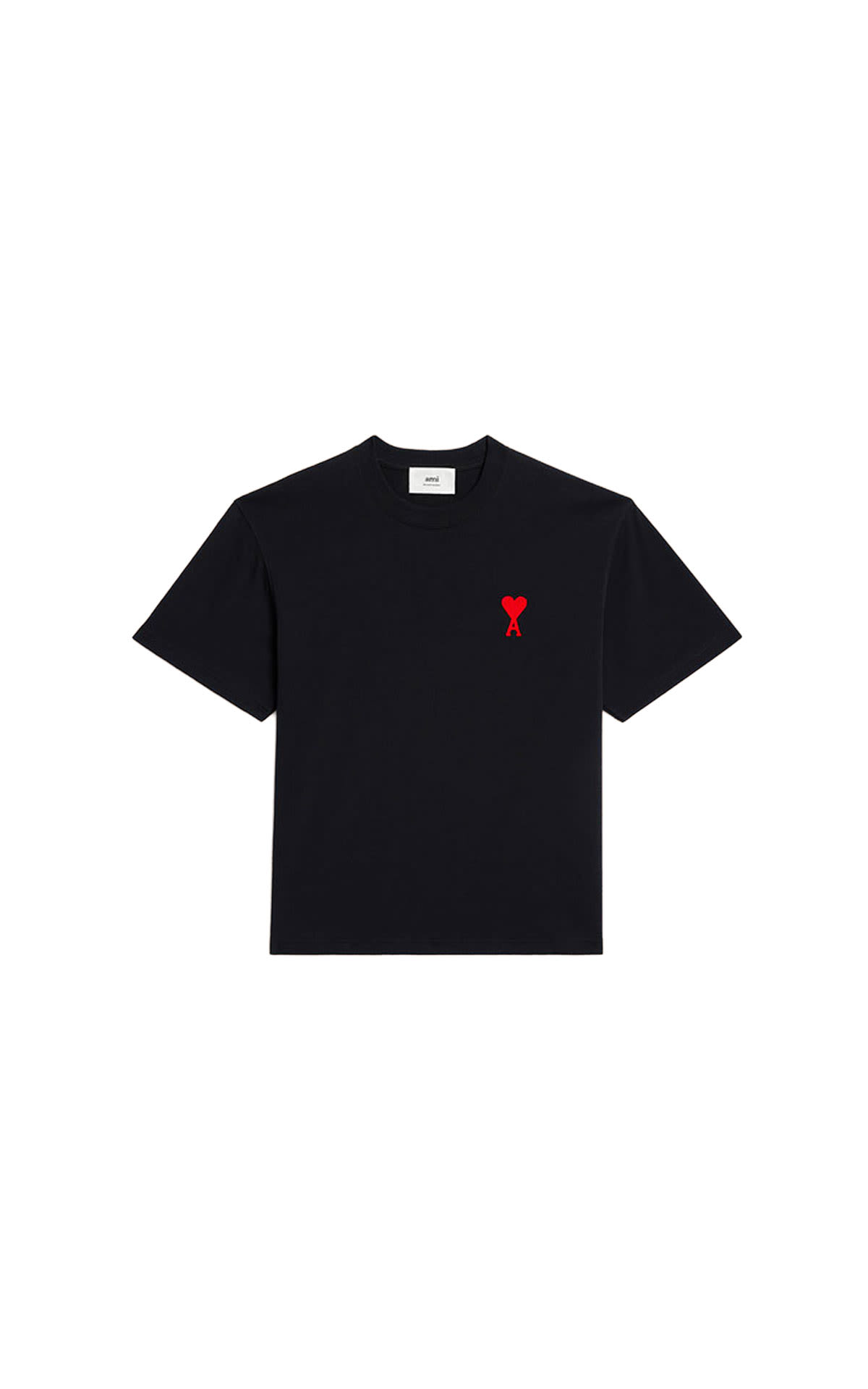 Ami Paris Ami de coeur t shirt black from Bicester Village