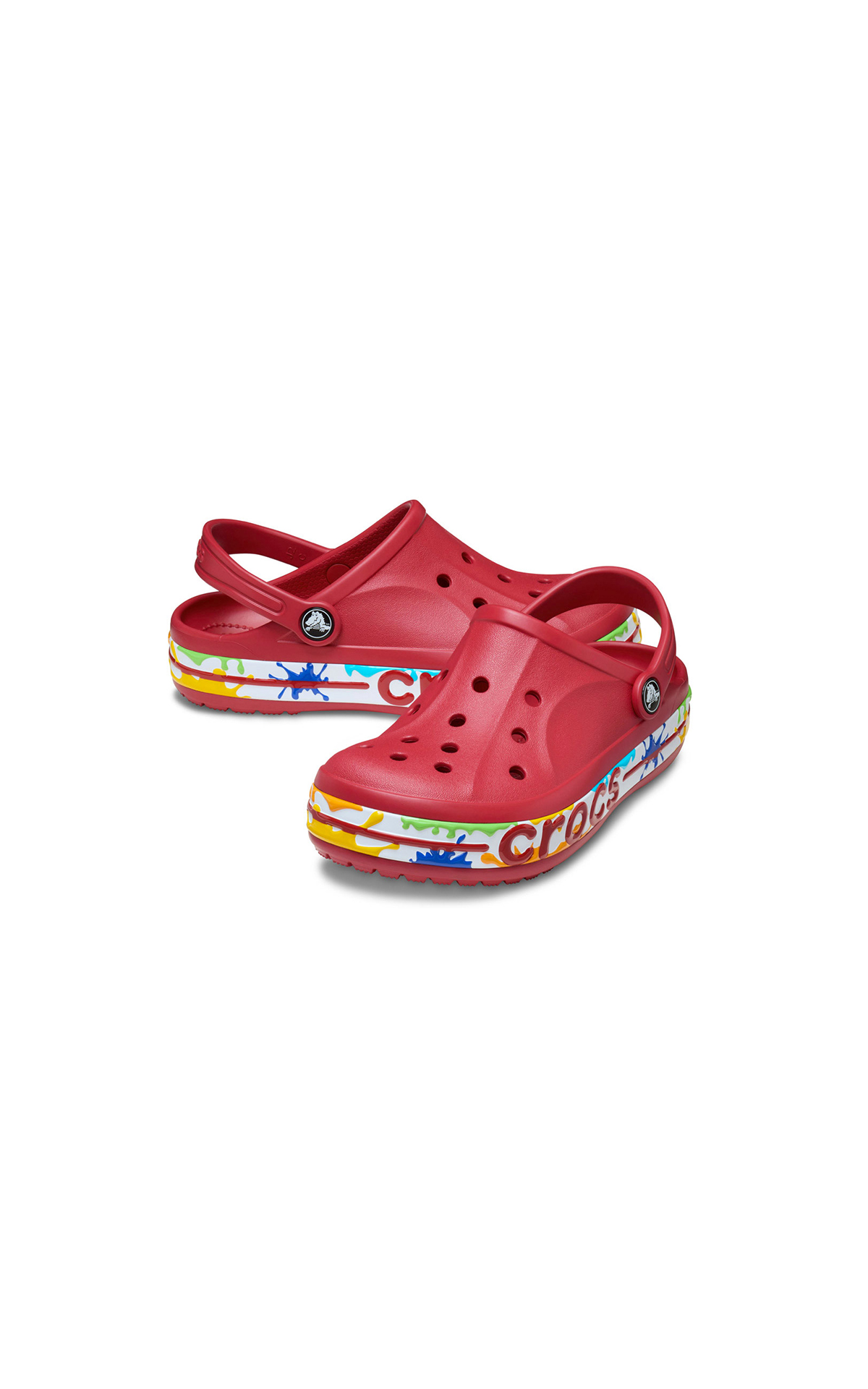 Crocs  Bayaband Paint Splash Toddler red