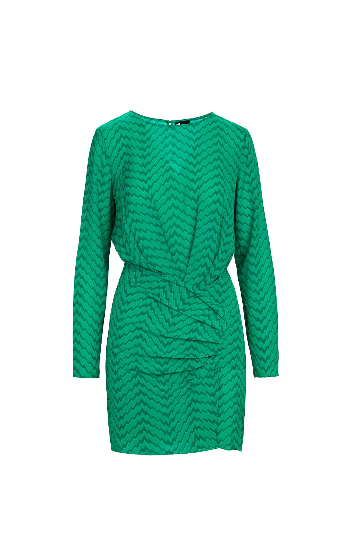 Vestido verde estampado the kooples outlet madrid las rozas village