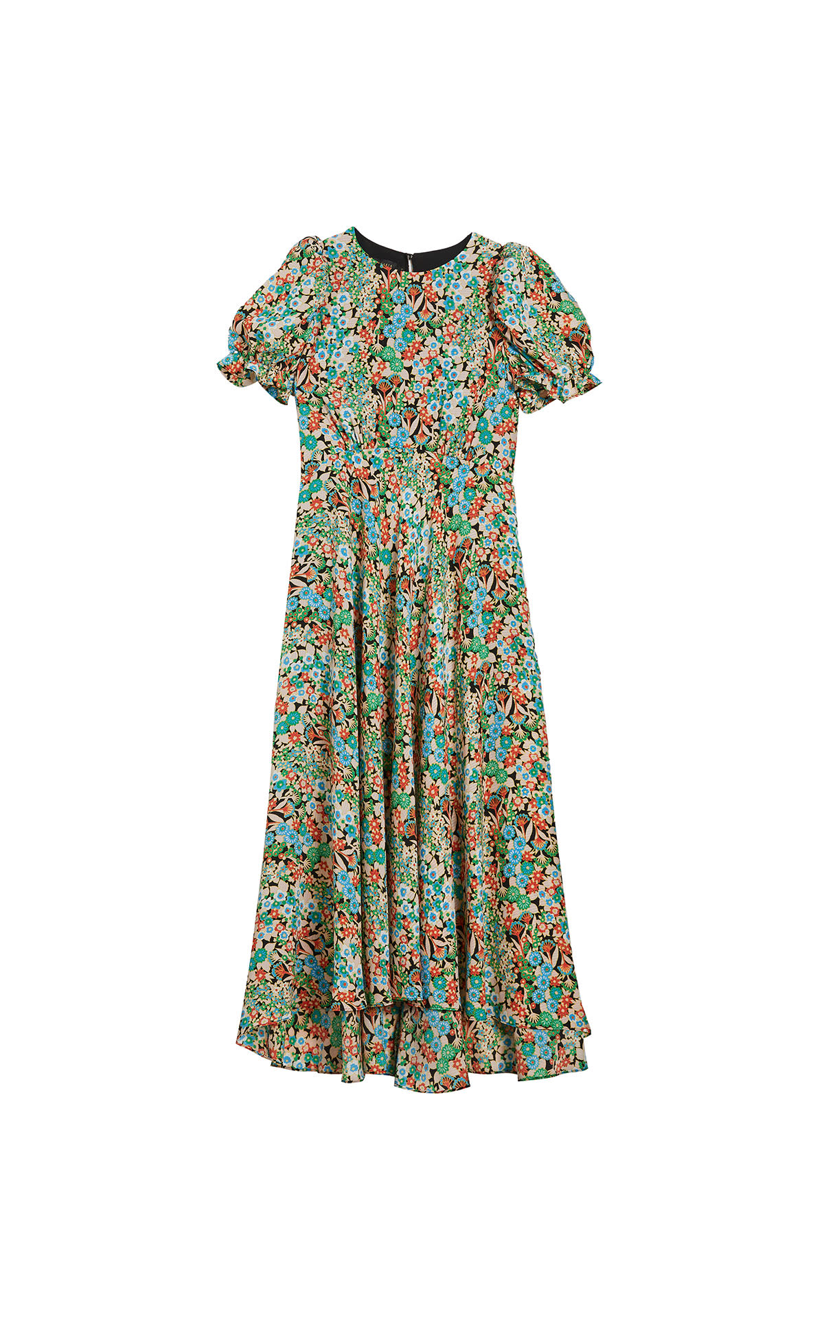 Ted Baker Floral woven midi dress from Bicester Village