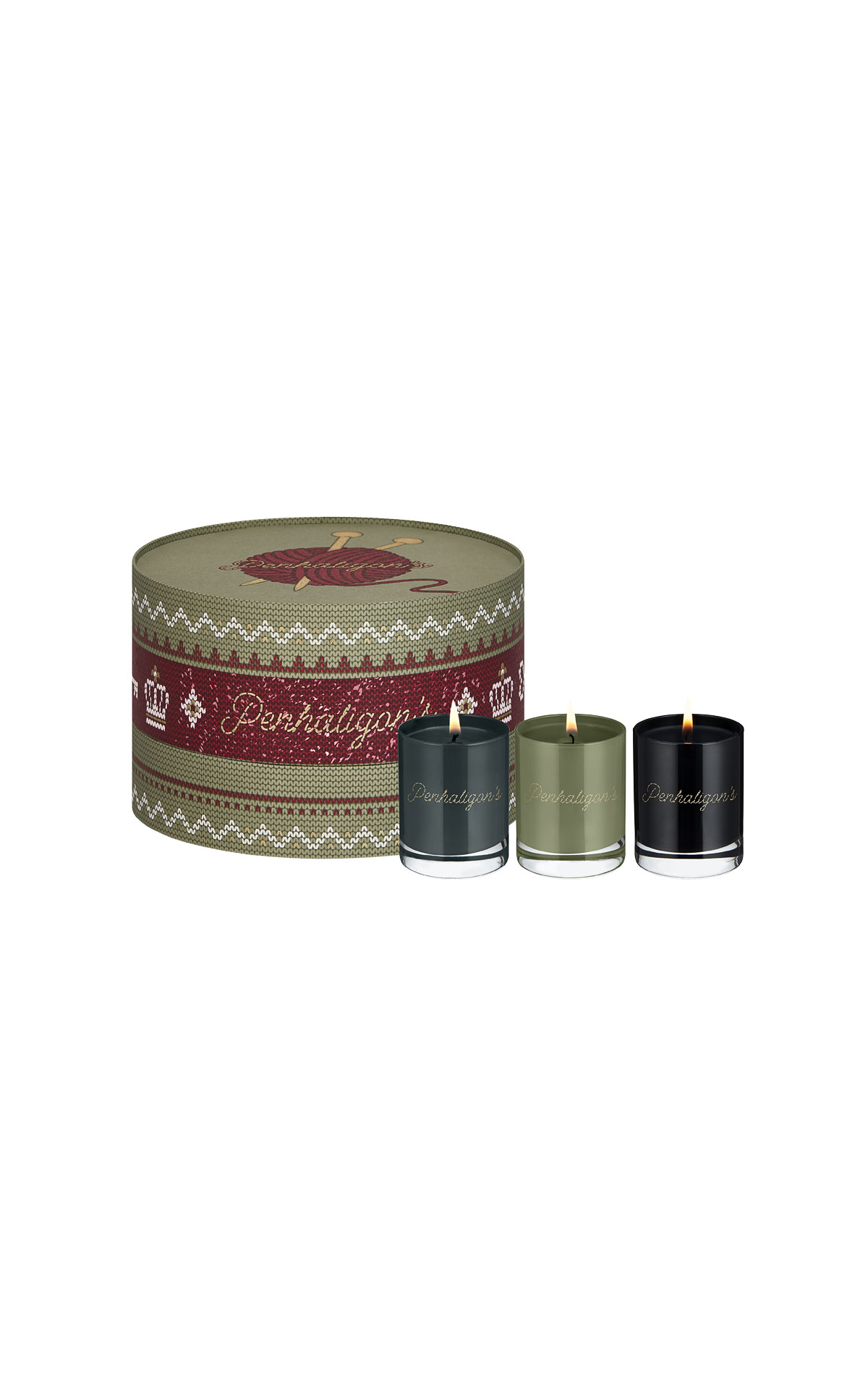 Penhaligon's Candle trio (Halfeti, Luna, Fireside Fir) from Bicester Village