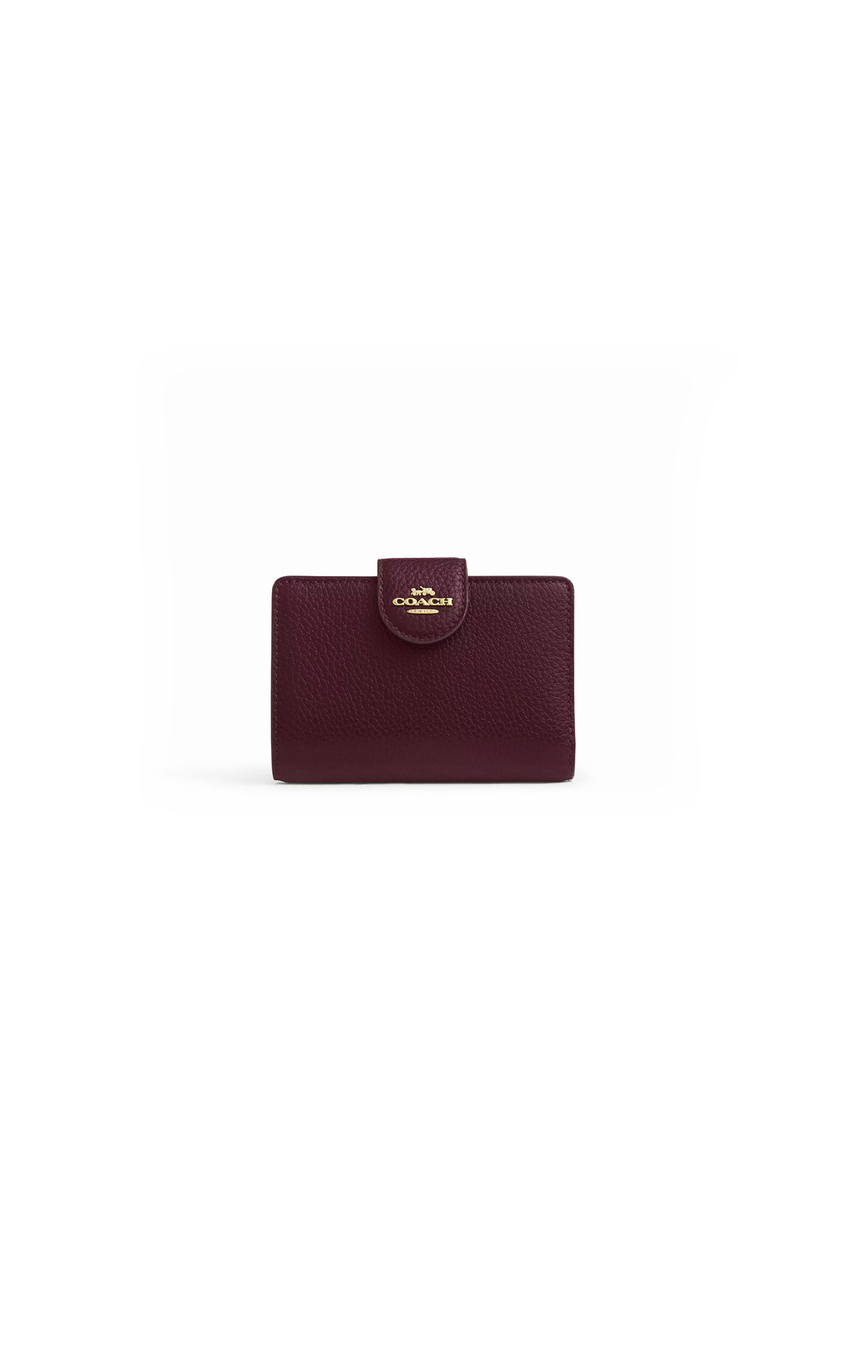 Coach burgundy wallet 