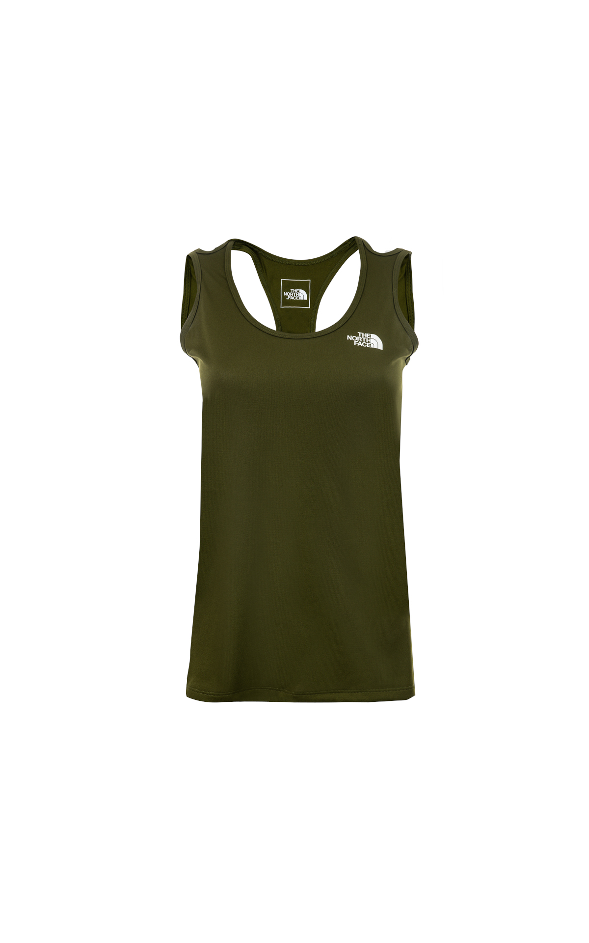 The North Face green tank top