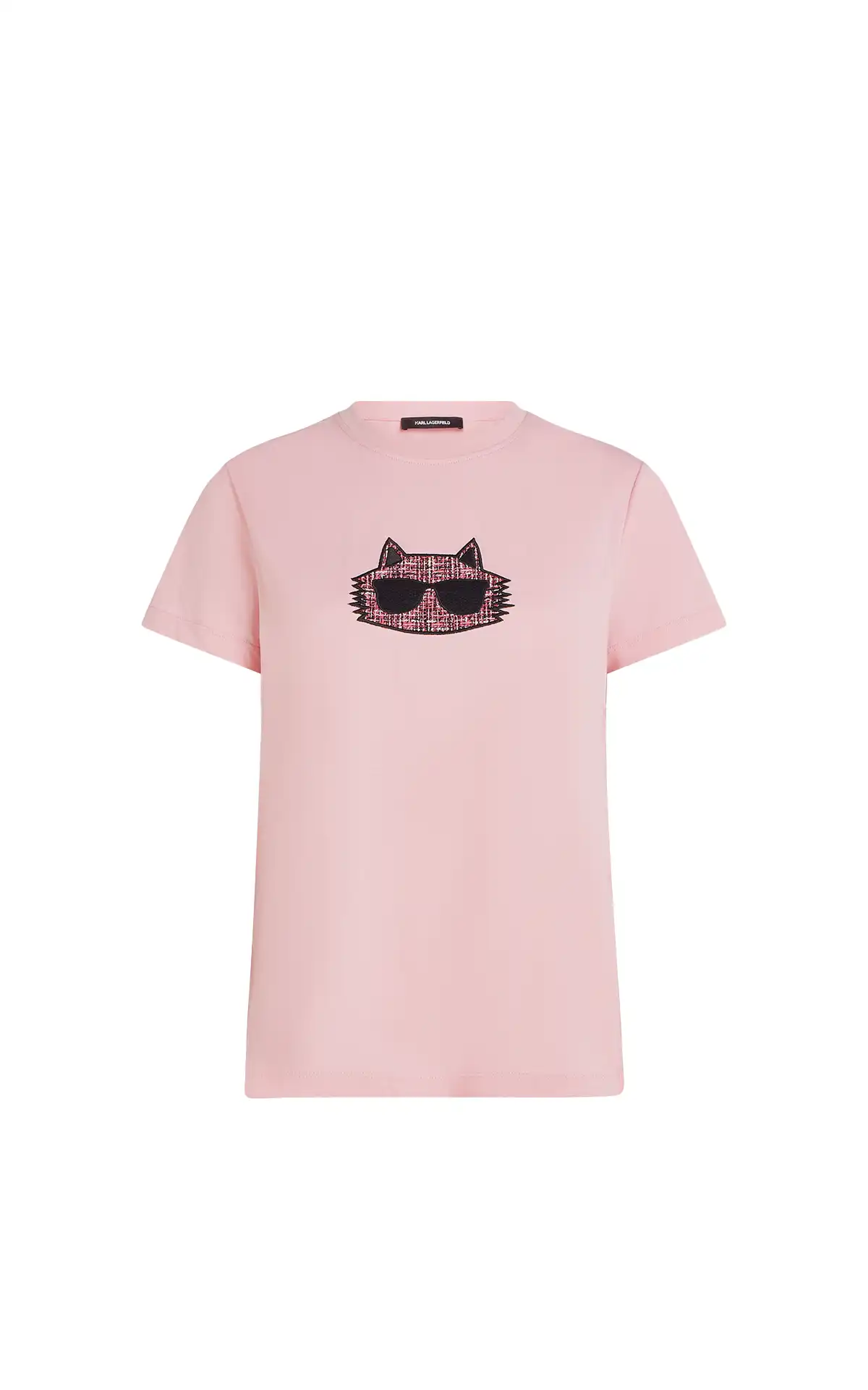 KARL LAGERFELD pink Choupette t-shirt La Vallée Village