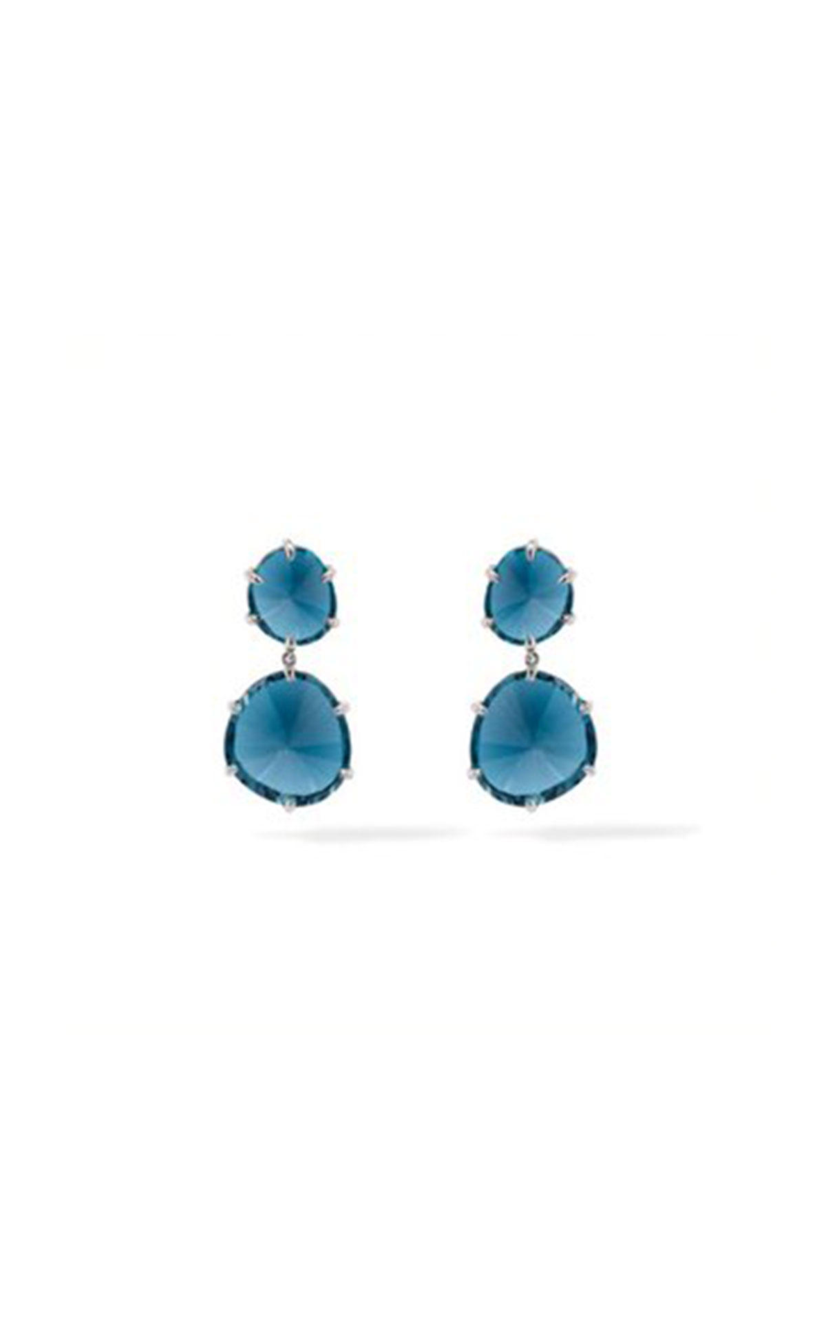 Annoushka Blue topaz drop earrings from Bicester Village