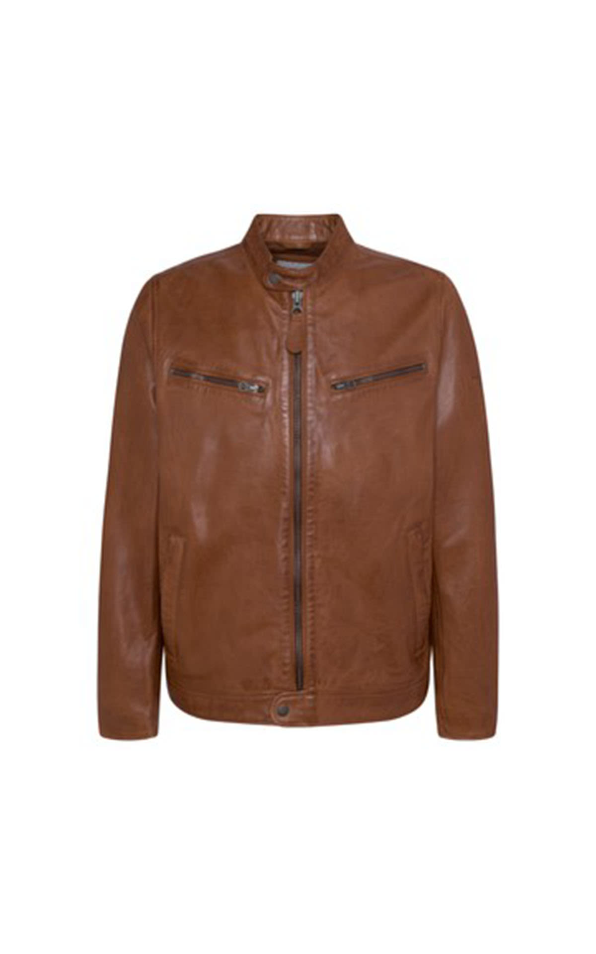 Brown leather jacket  Pepe Jeans