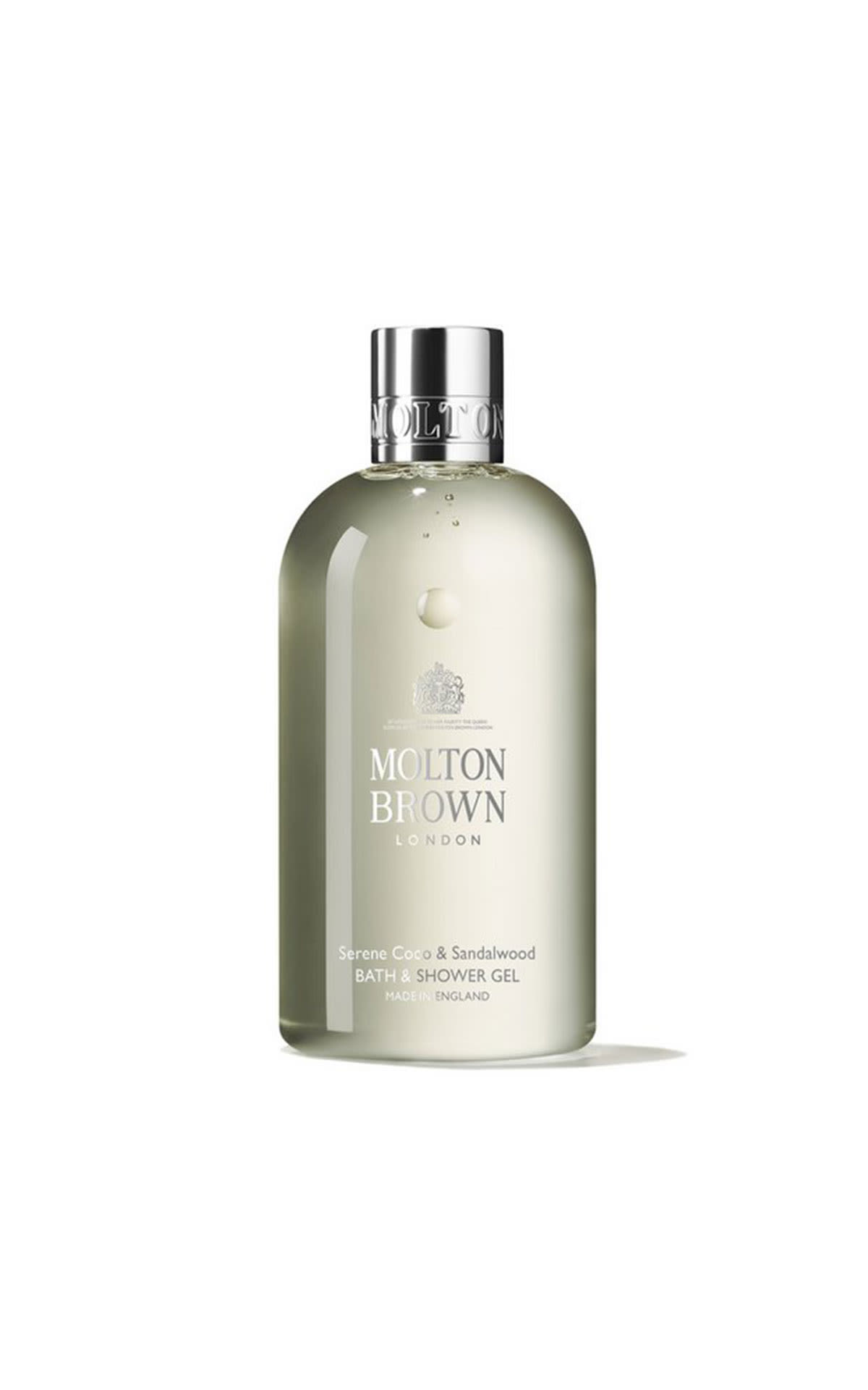 Molton Brown Serene coco and sandalwood body wash from Bicester Village