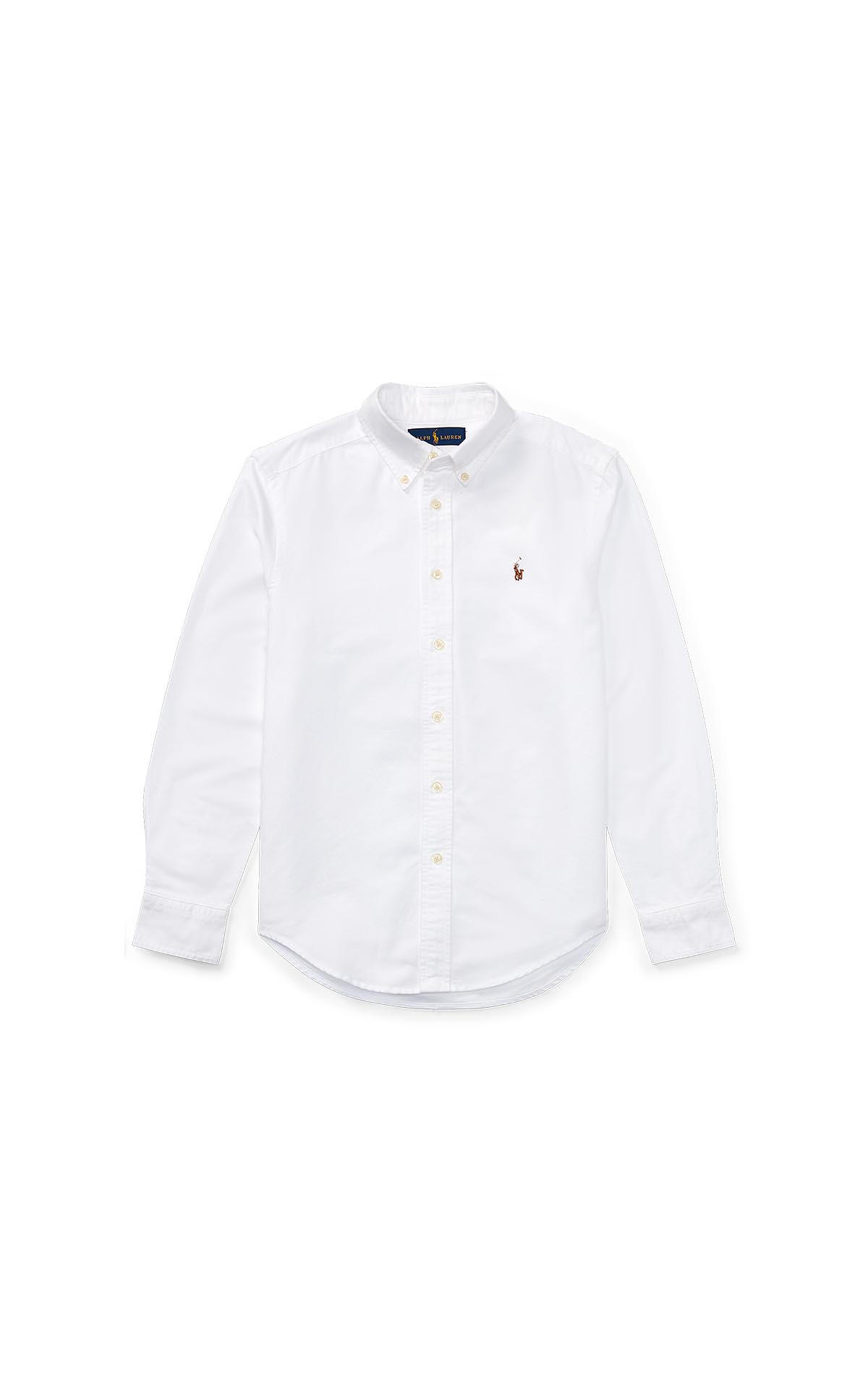 Polo Ralph Lauren white Oxford shirt La Vallée Village