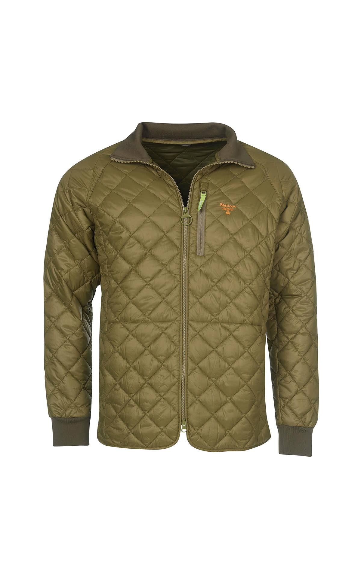 Green padded jacket Barbour