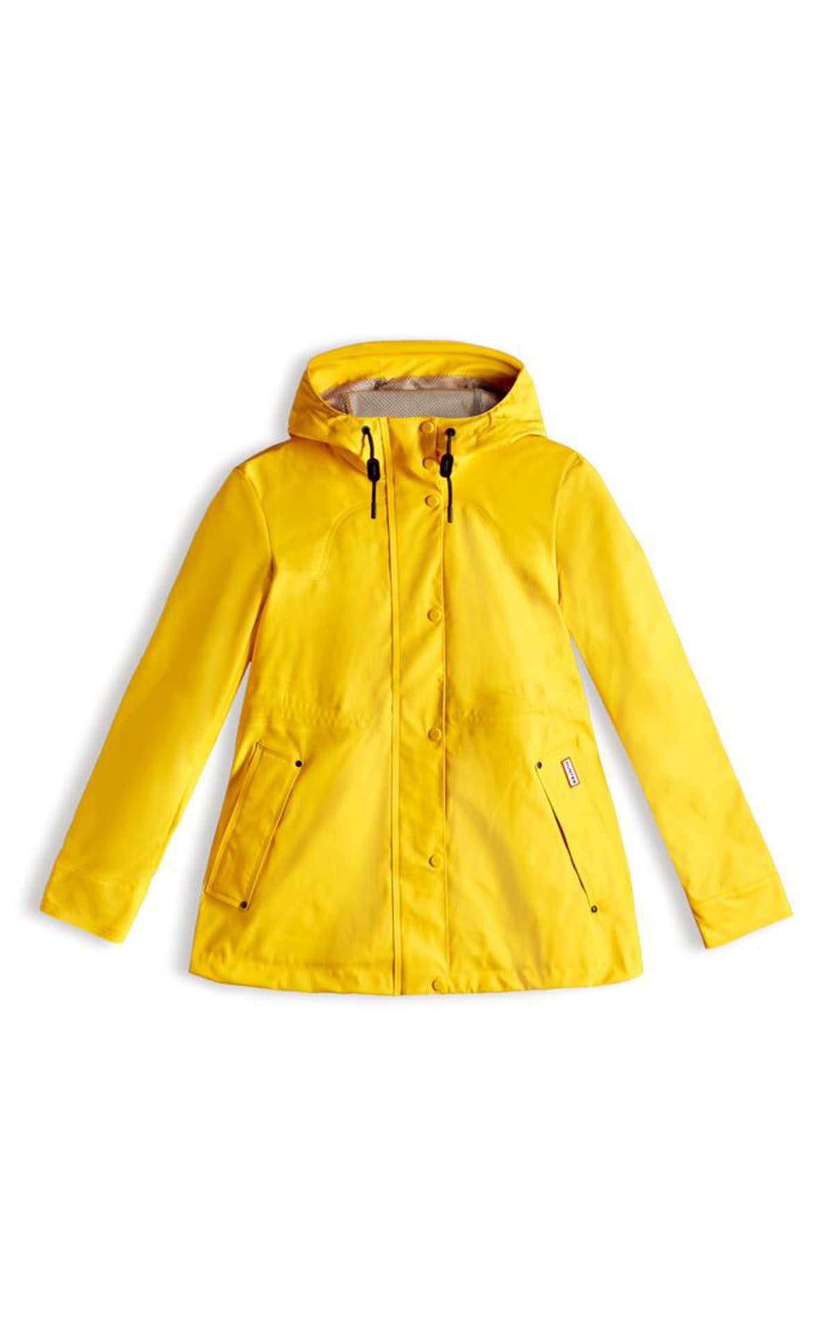 Hunter Women's lightweight rubberised jacket yellow from Bicester Village