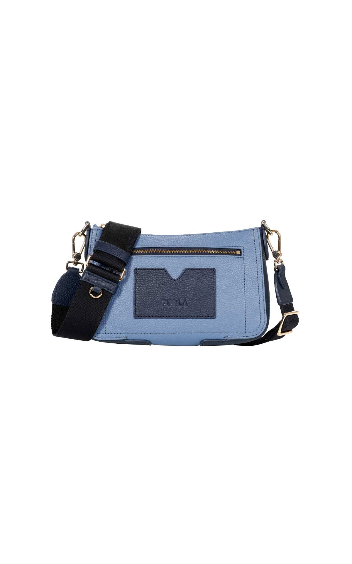 Blue shoulder bag Furla
