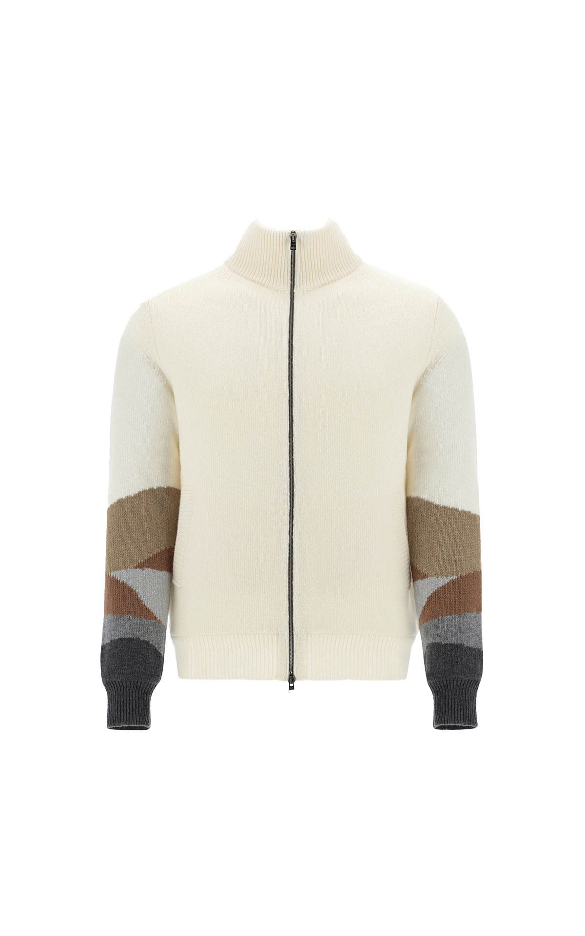 Knitted zip-up sweater Herno