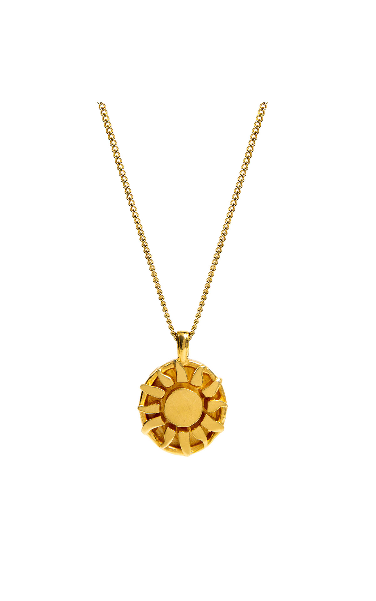 Colgante sol de oro twojeys outlet barcelona la roca village