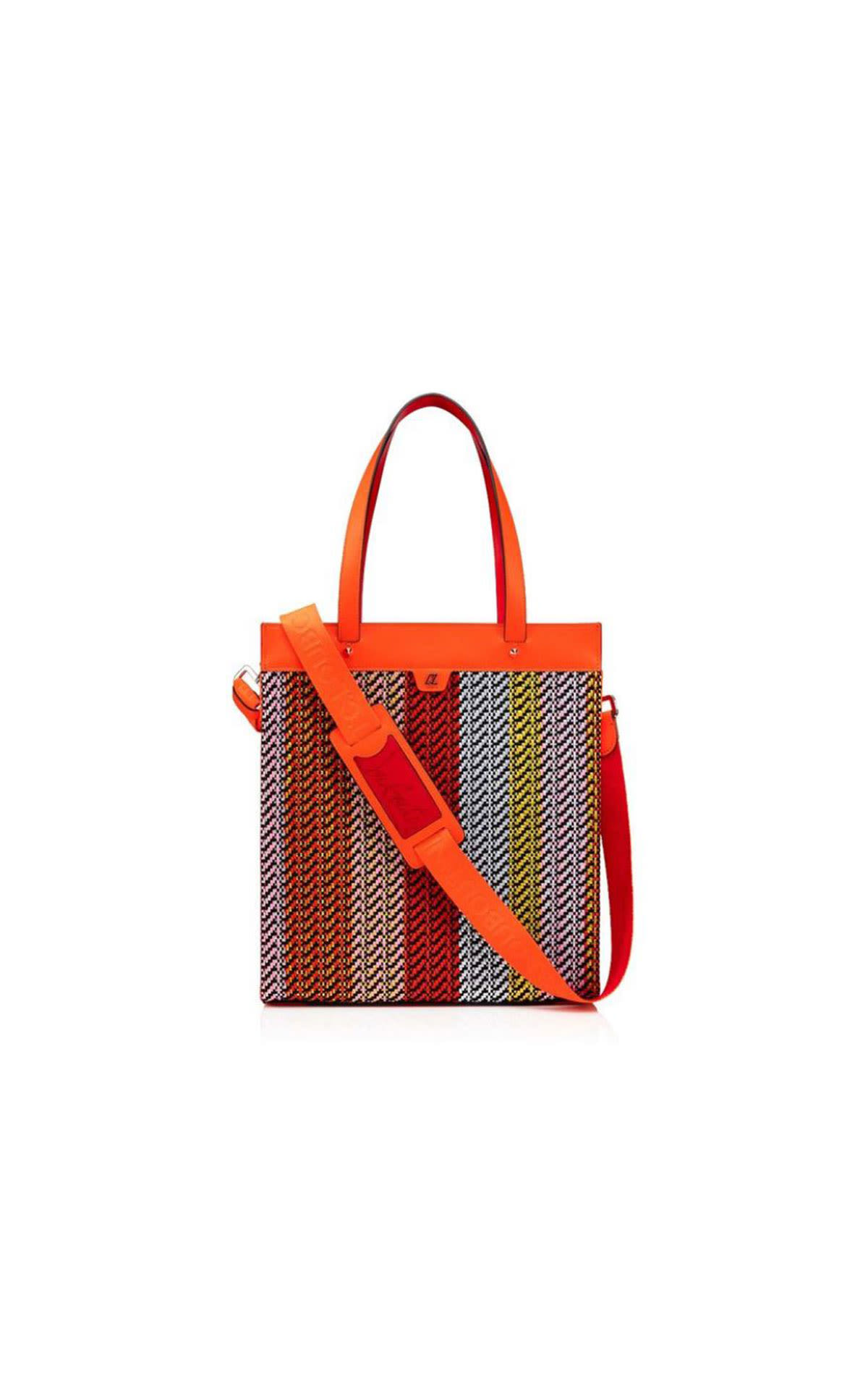 Christian Louboutin Ruis raffia tote from Bicester Village
