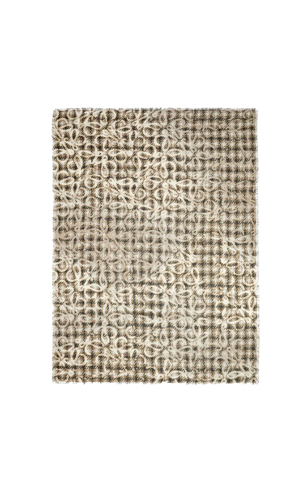 LOEWE Shawl in cashmere and silk La Vallée Village