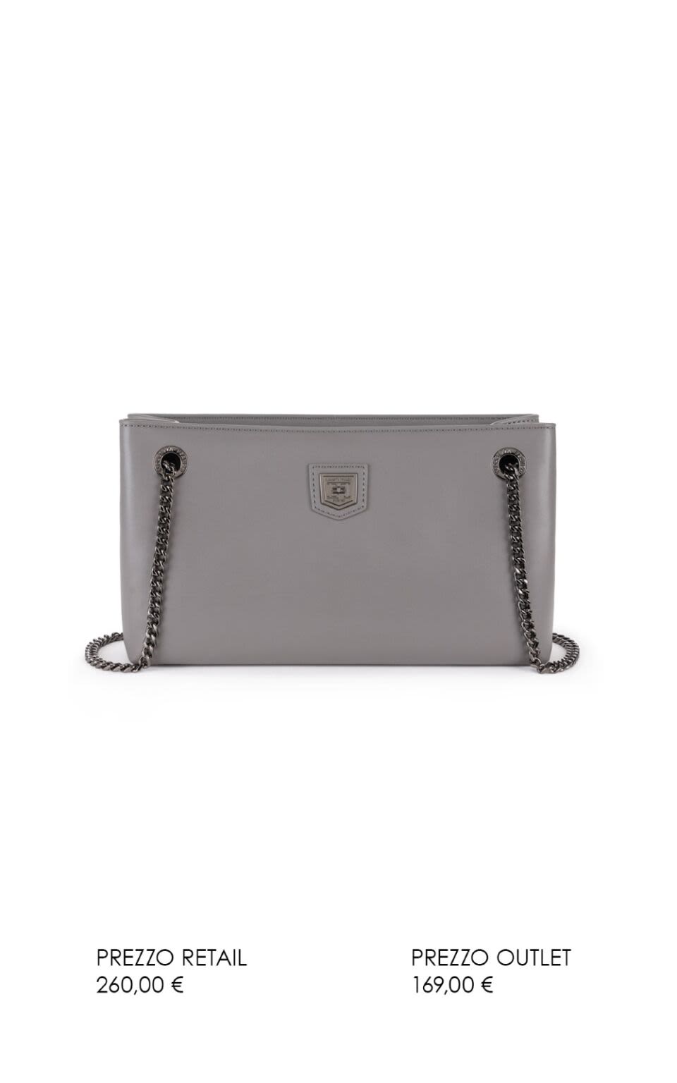 Fabiana Filippi grey handbag