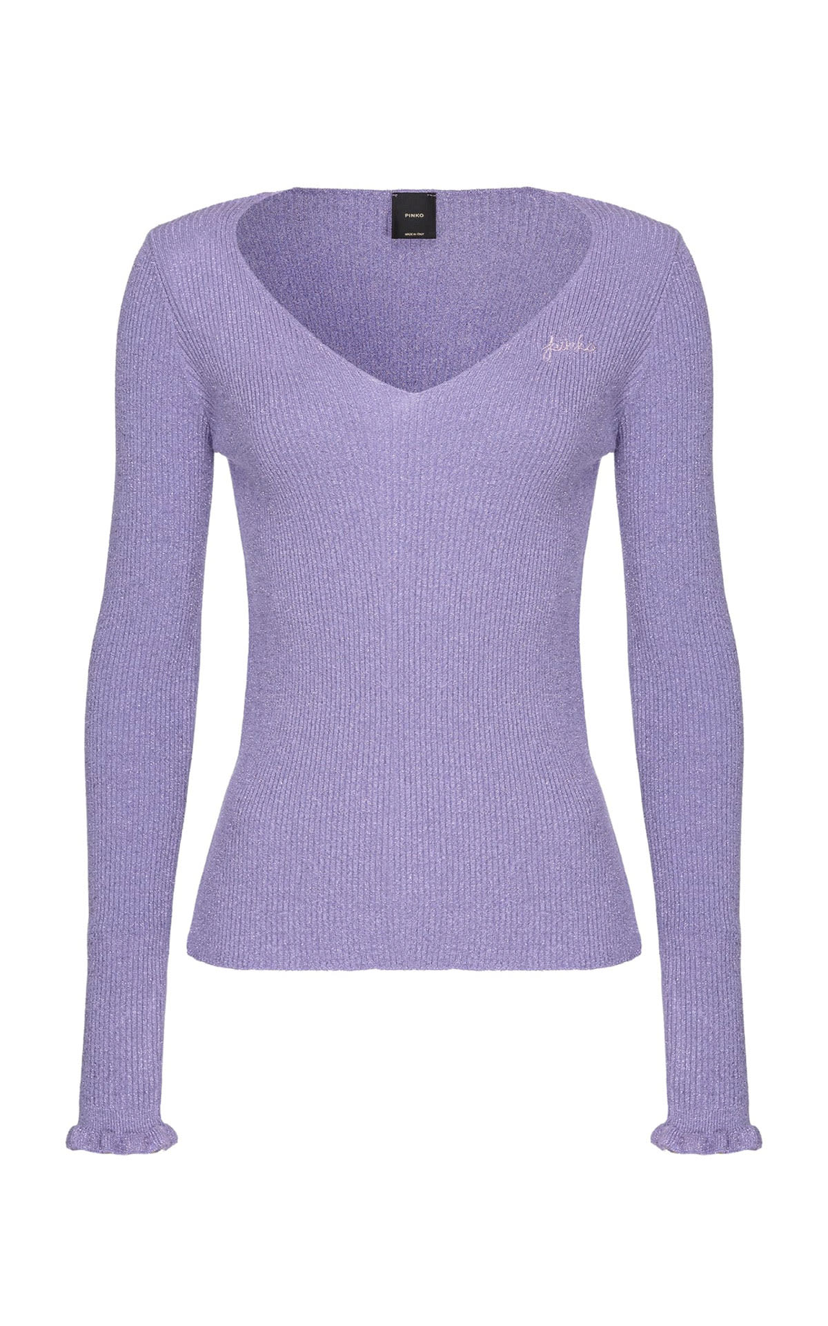 Lilac knit sweater Pinko