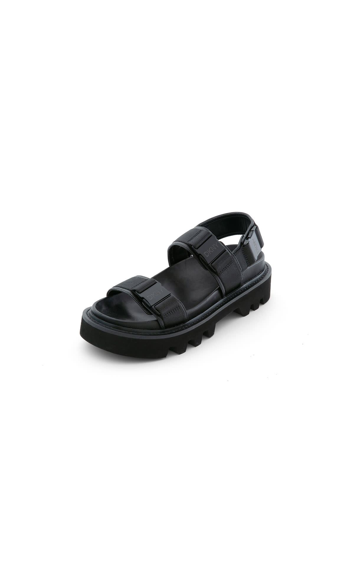 DKNY Black buckle sports sandal from Bicester Village